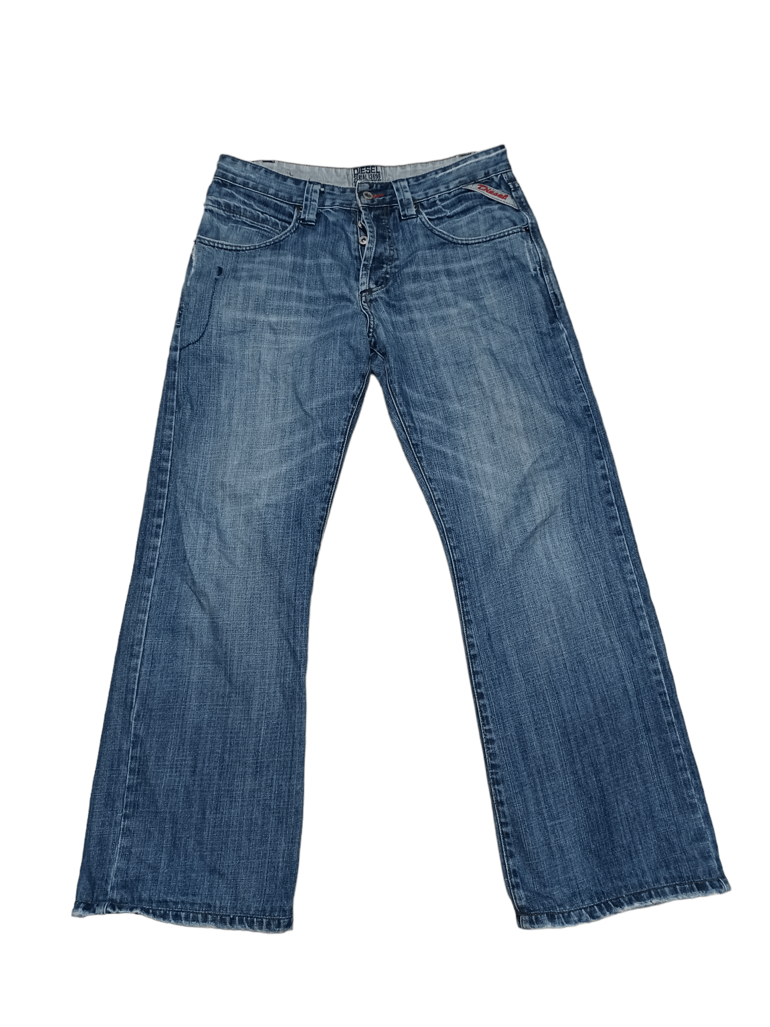 Diesel DIESEL AVANT GARDE WIDE 25CM LEG OPENING STREETWEAR JEANS Size US 34 / EU 50 - 1 Thumbnail