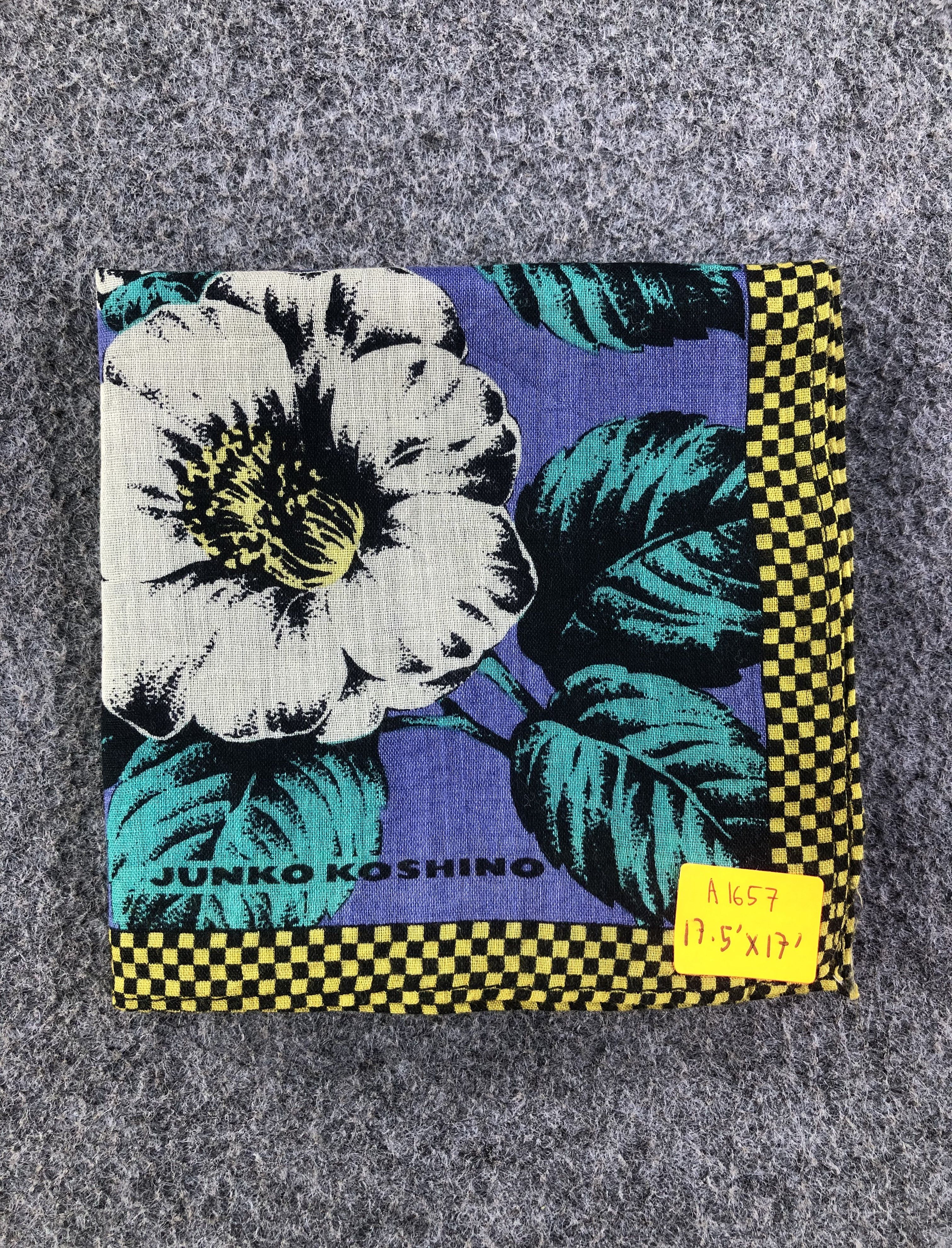 Japanese Brand × Mr. Junko × Vintage Junko Koshino Handkerchief / Bandana / Neckerchief Size ONE SIZE - 7 Thumbnail
