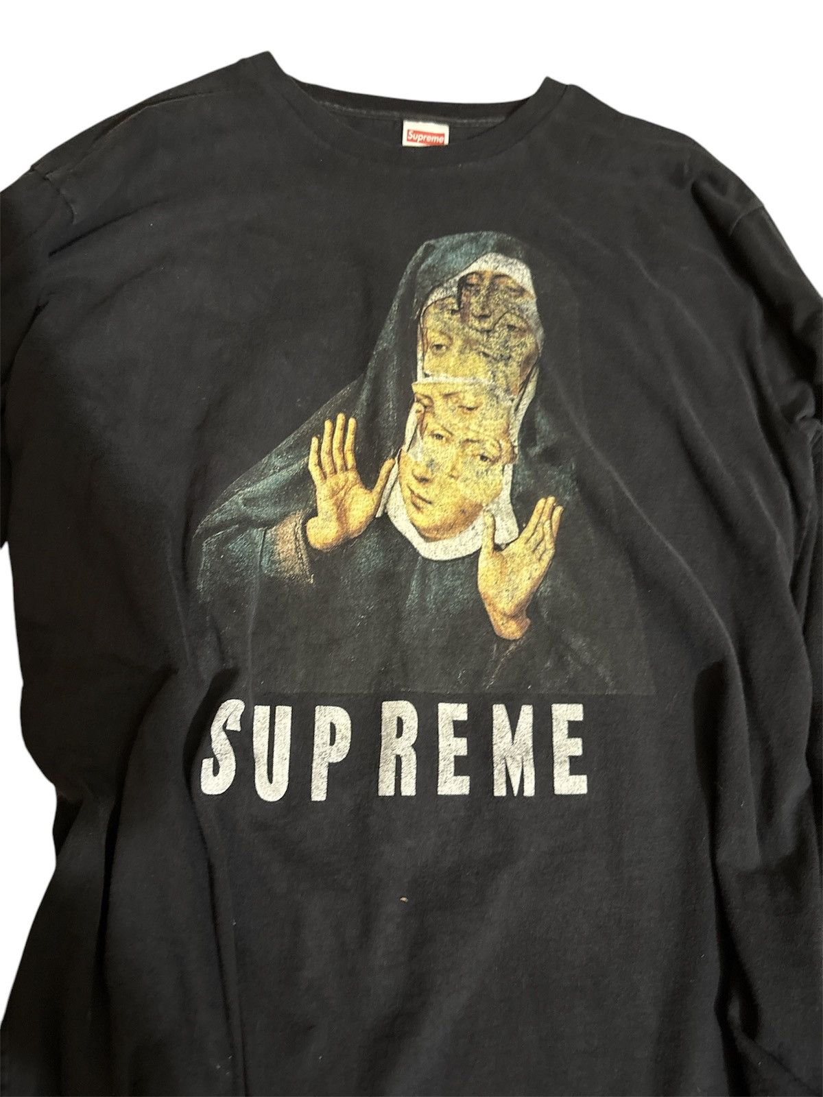 Supreme ss17 supreme nun longsleeve Size US L / EU 52-54 / 3 - 2 Thumbnail