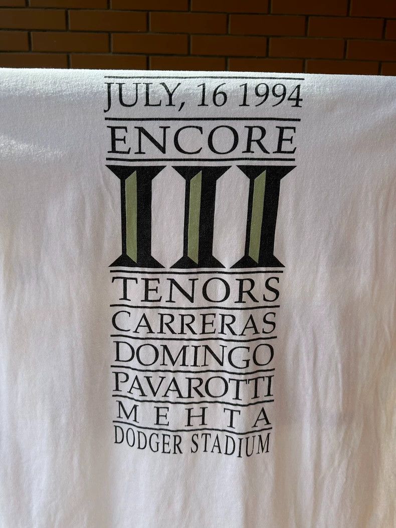 Vintage VintageTee 1994 Encore Tenors 2505-Nextarrow Size US XL / EU 56 / 4 - 6 Thumbnail