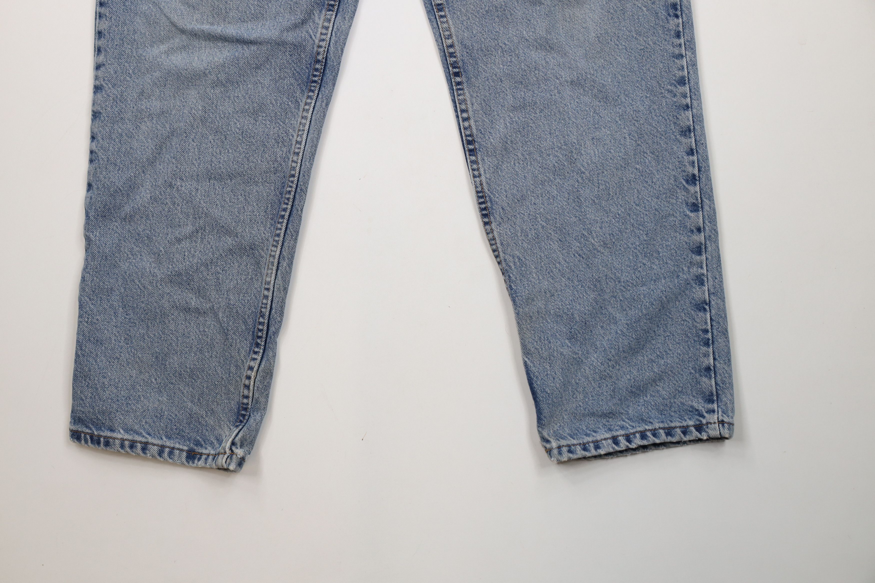 Tommy Hilfiger × Vintage Vintage 90s Tommy Hilfiger Spell Out Straight Leg Jeans USA Size US 34 / EU 50 - 4 Thumbnail