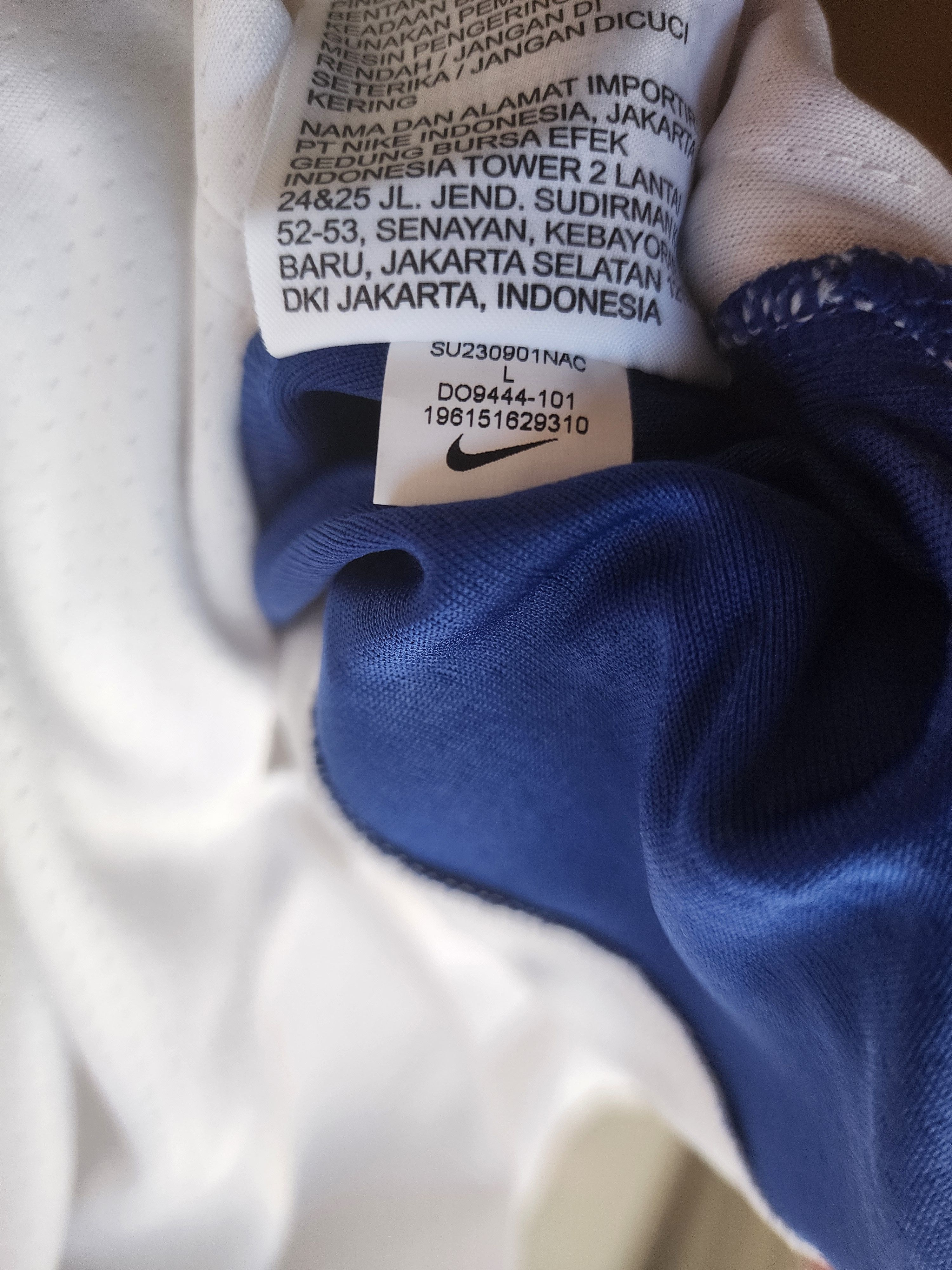 Nike Kevin Durant Nets '22-'23 Nike Classic NBA Jersey Size US L / EU 52-54 / 3 - 6 Thumbnail