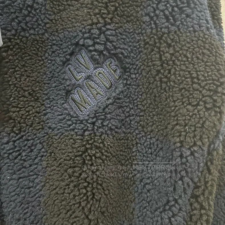 Louis Vuitton Louis Vuitton Checkerboard teddy jacket Size US L / EU 52-54 / 3 - 3 Thumbnail