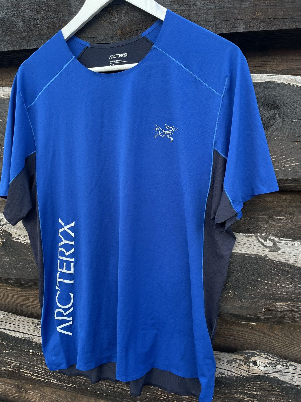 Arc'teryx Arcteryx blue t-shirt big logo jersey Size US L / EU 52-54 / 3 - 2 Thumbnail