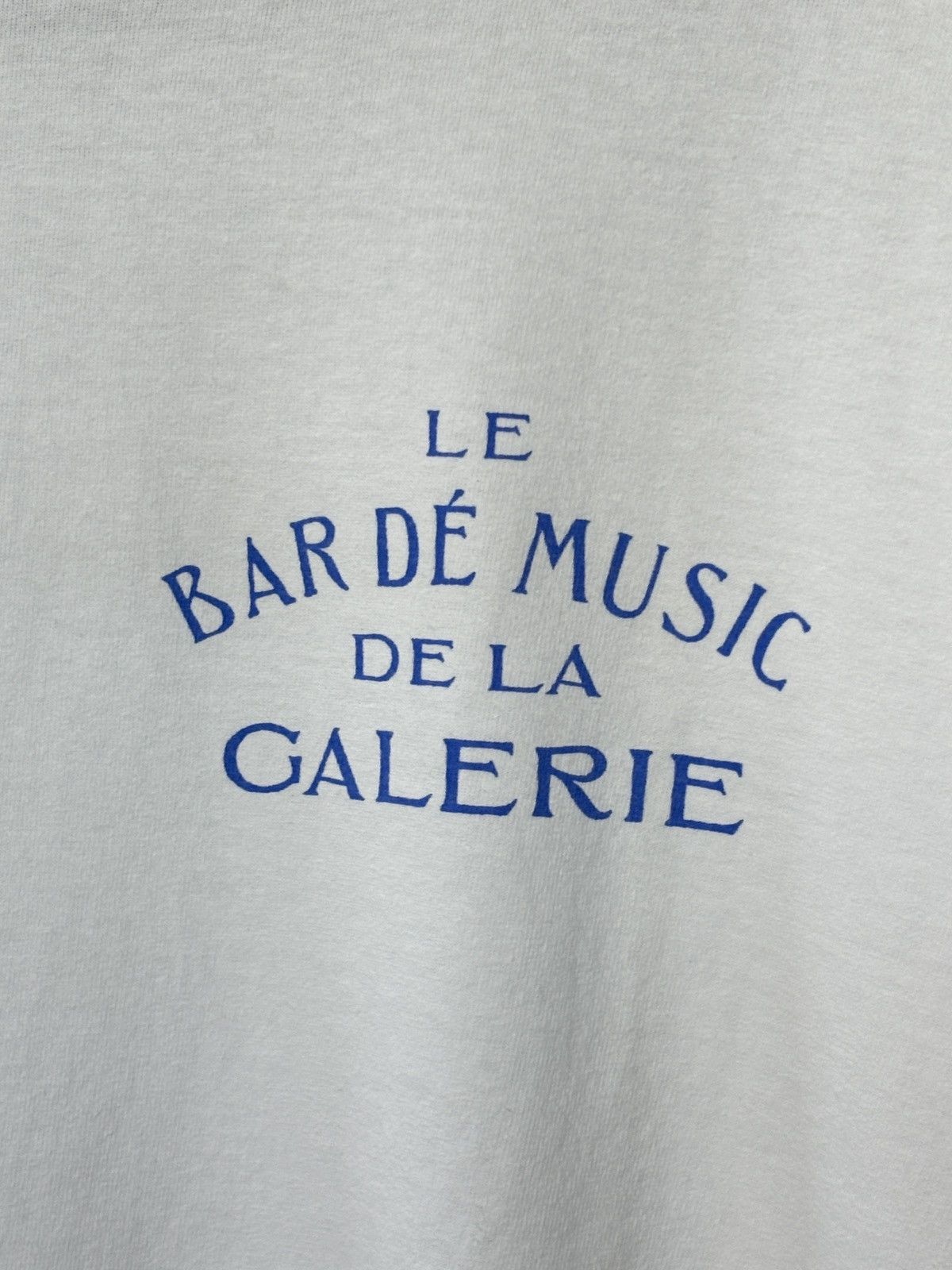 Gallery Dept. GALLER DEPT | BAR MUSIC FRENCH LOGO LONG SLEEVE TEE Size US XL / EU 56 / 4 - 5 Thumbnail
