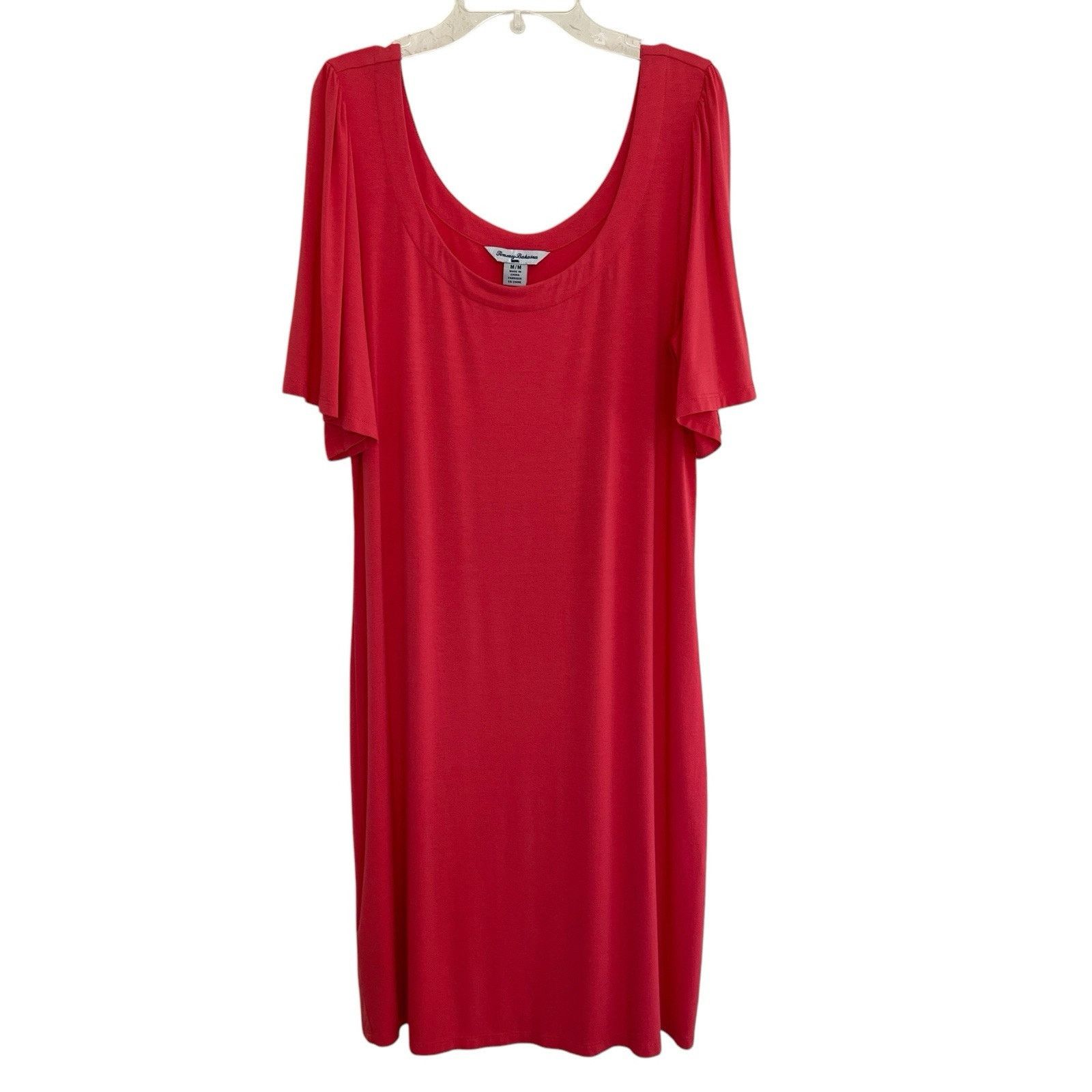 Tommy Bahama Tommy Bahama | Tambour Flounce Sleeve Dress Paradise Pink M Size M / US 6-8 / IT 42-44 - 3 Thumbnail