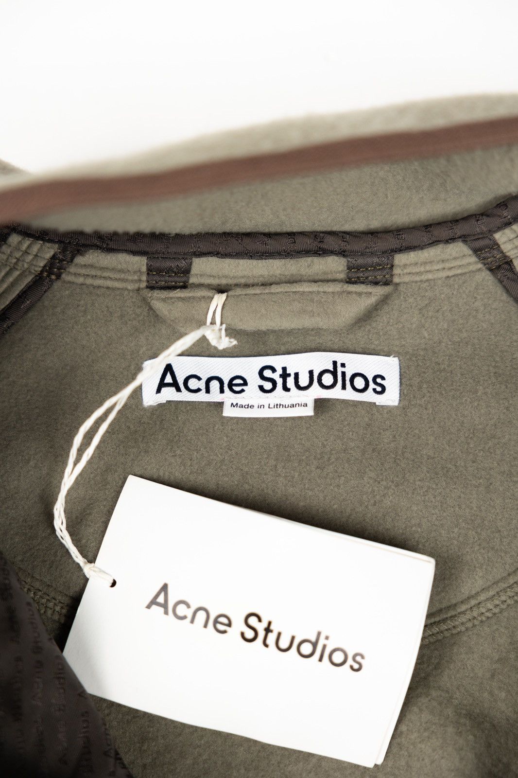 Acne Studios Acne Studios Fleece Zip Up Jacket Size US XL / EU 56 / 4 - 7 Thumbnail