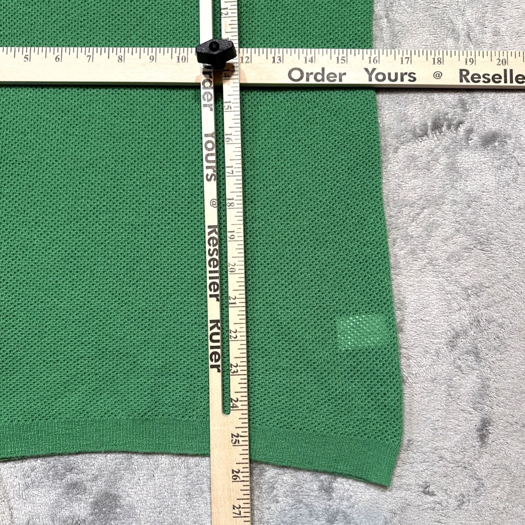 J.Crew J.CREW 100% Cashmere Sweater Women's Medium Green Long Sleeve Crewneck Pullover Regular Lightweight Knit Crew Neck Shirts Sweater Womens Green Medium Size M / US 6-8 / IT 42-44 - 6 Thumbnail