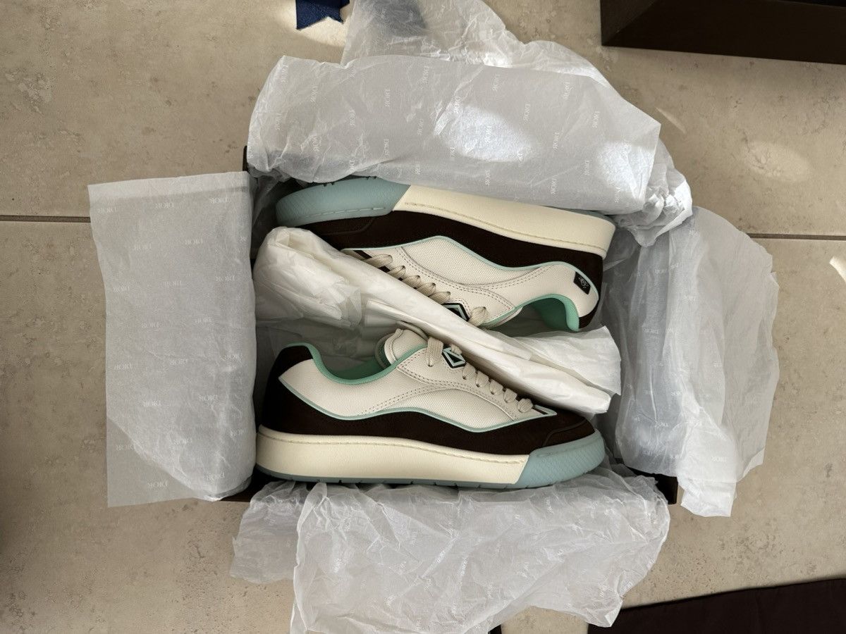 Dior × Travis Scott Travis Scott x Dior B713 Cream Mocha Size US 10.5 / EU 43-44 - 10 Thumbnail