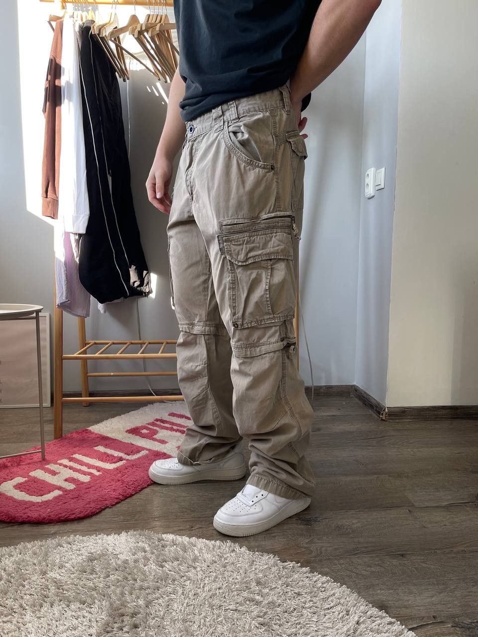 Vintage vintage very rare transformer 3 in 1 casual cargo pants Size US 36 / EU 52 - 1 Thumbnail