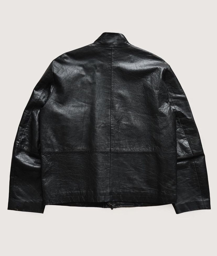 Tete Homme Tete homme Drop shoulder cropped leather jacket. Size US L / EU 52-54 / 3 - 3 Thumbnail