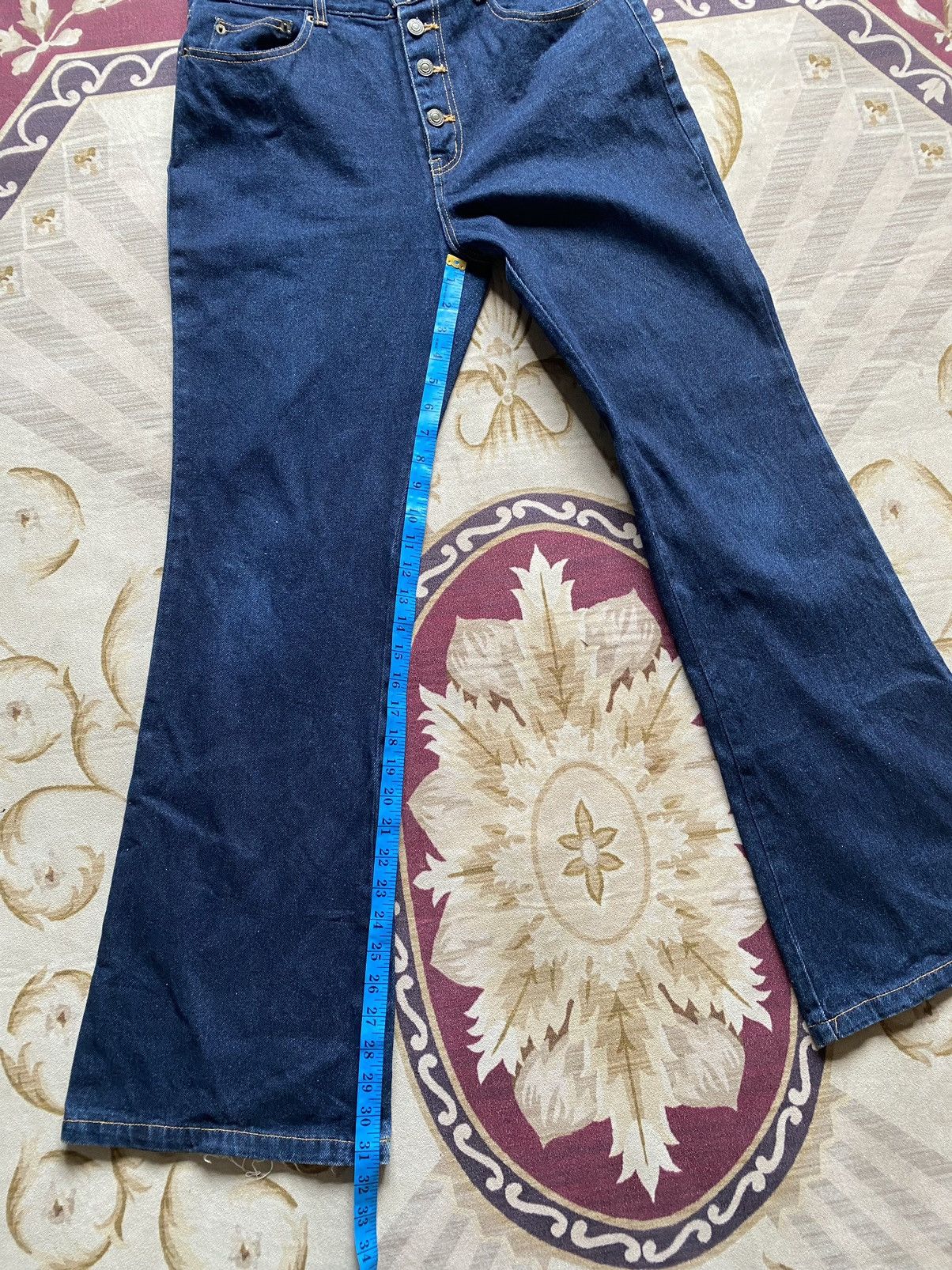 Japanese Brand × Le Grande Bleu (L.G.B.) × Vintage Japanese Brand Livre Claire Super Flare Denim Size US 32 / EU 48 - 15 Thumbnail