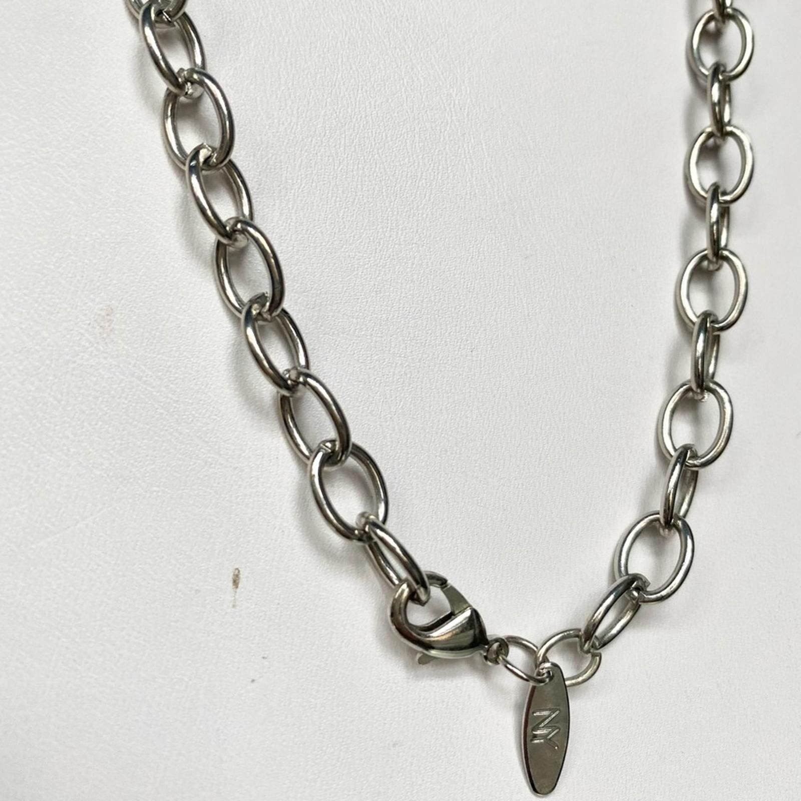 Other Vintage NY&Co Silver Faux Pearl Layered Necklace Size ONE SIZE - 5 Thumbnail