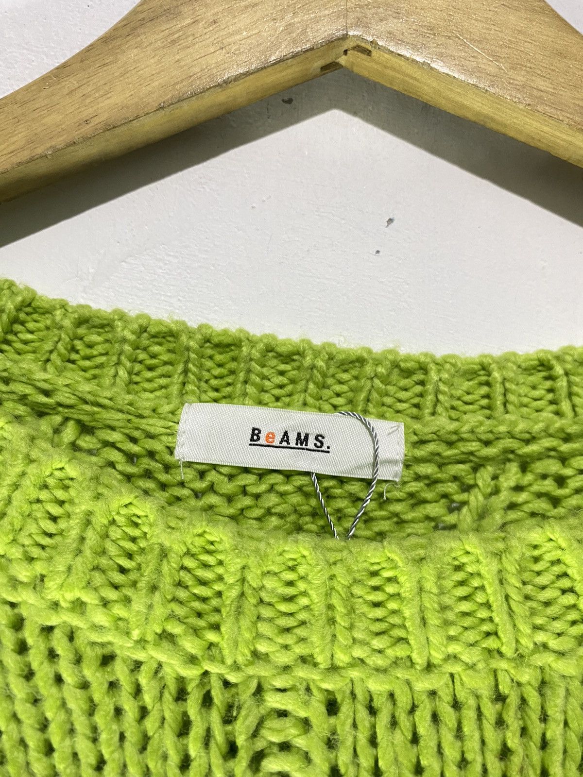 Beams Plus × Hysteric Glamour × Japanese Brand Cable wool knit sweatshirts Size US L / EU 52-54 / 3 - 7 Thumbnail