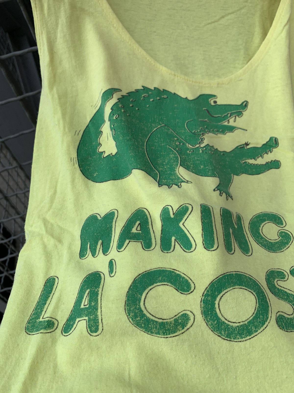 Lacoste Vintage Making Lacoste Humor Shirt Sex Tee Streetwear Size US M / EU 48-50 / 2 - 6 Thumbnail