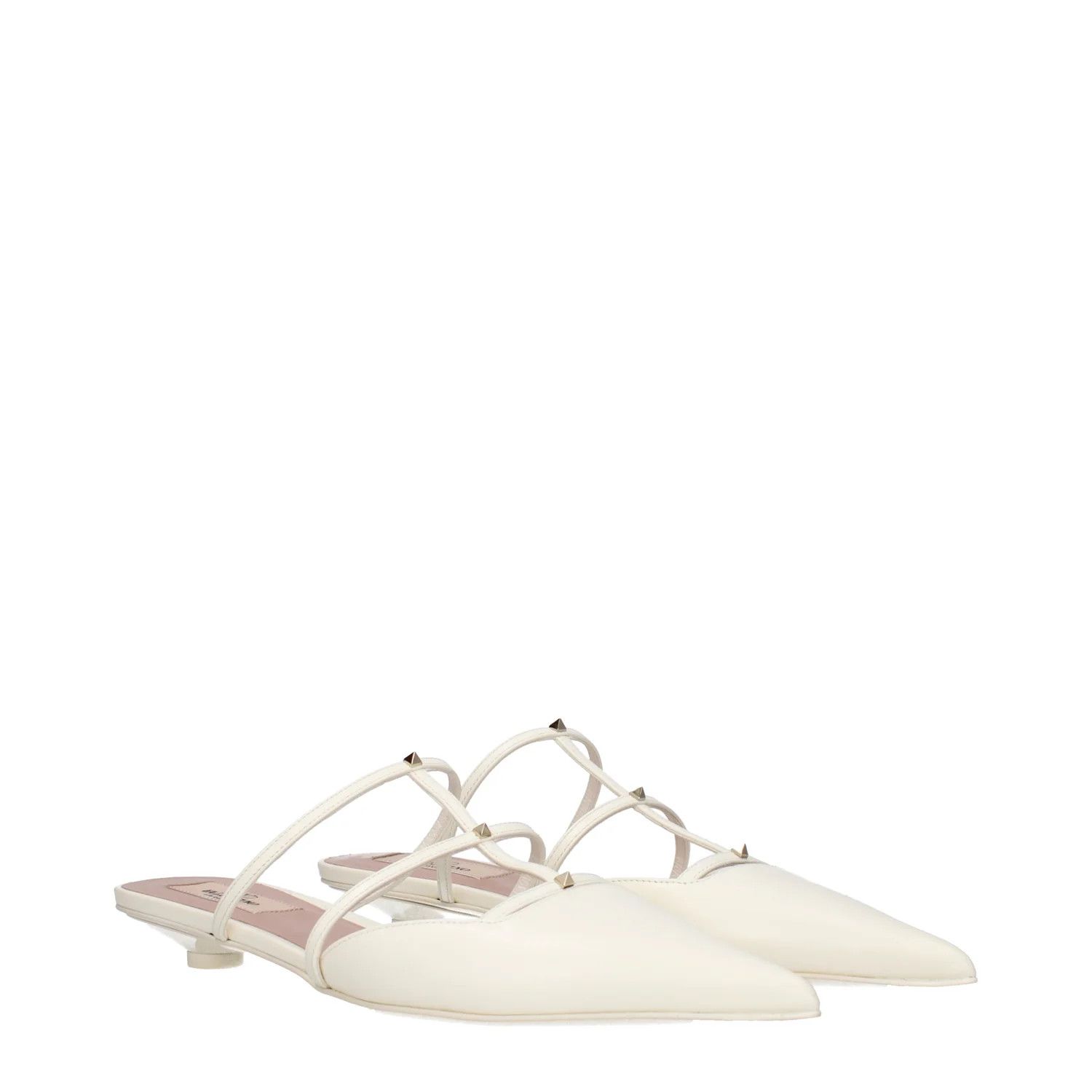Valentino ob1o1e1224 Leather Sandals in Beige Size US 10 / IT 40 - 2 Thumbnail