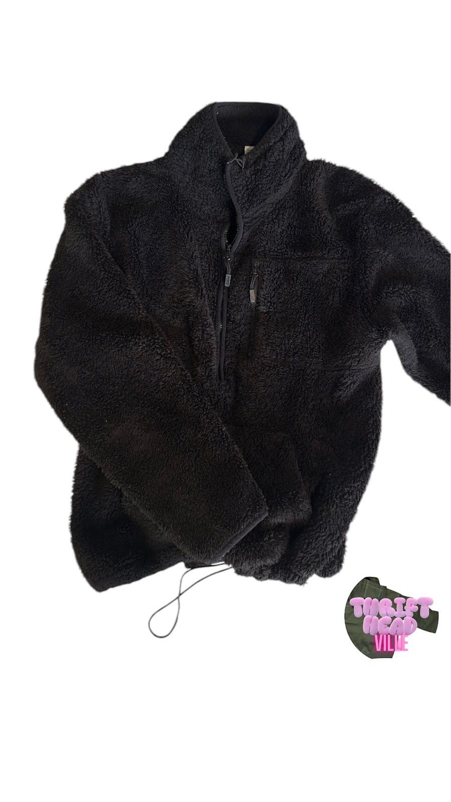 Pink Victoria secret Sherpa fleece jacket Grailed