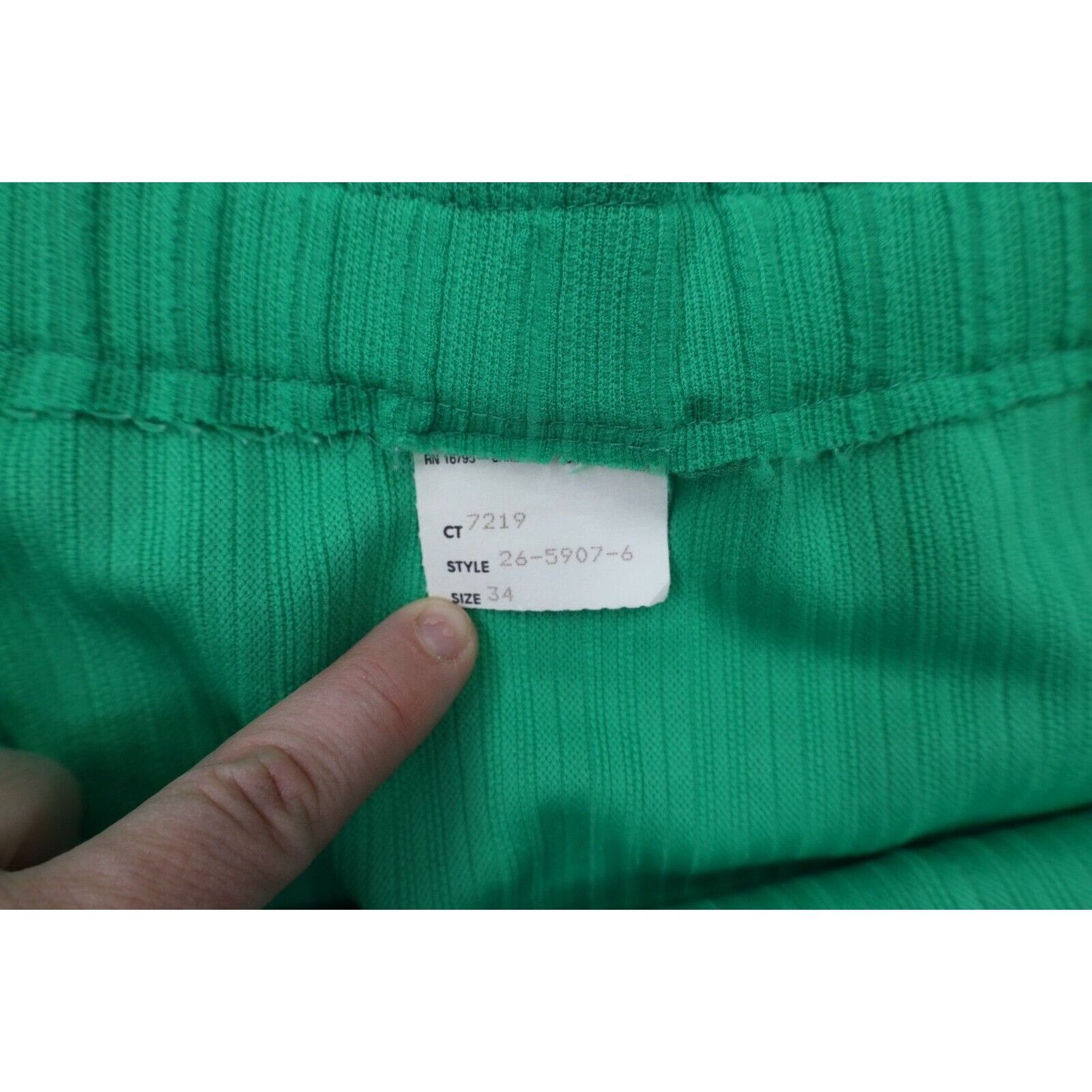 Vintage Vintage 70s Streetwear Textured Ribbed Knit Pocket Skirt Size 34" / US 12 / IT 48 - 5 Thumbnail