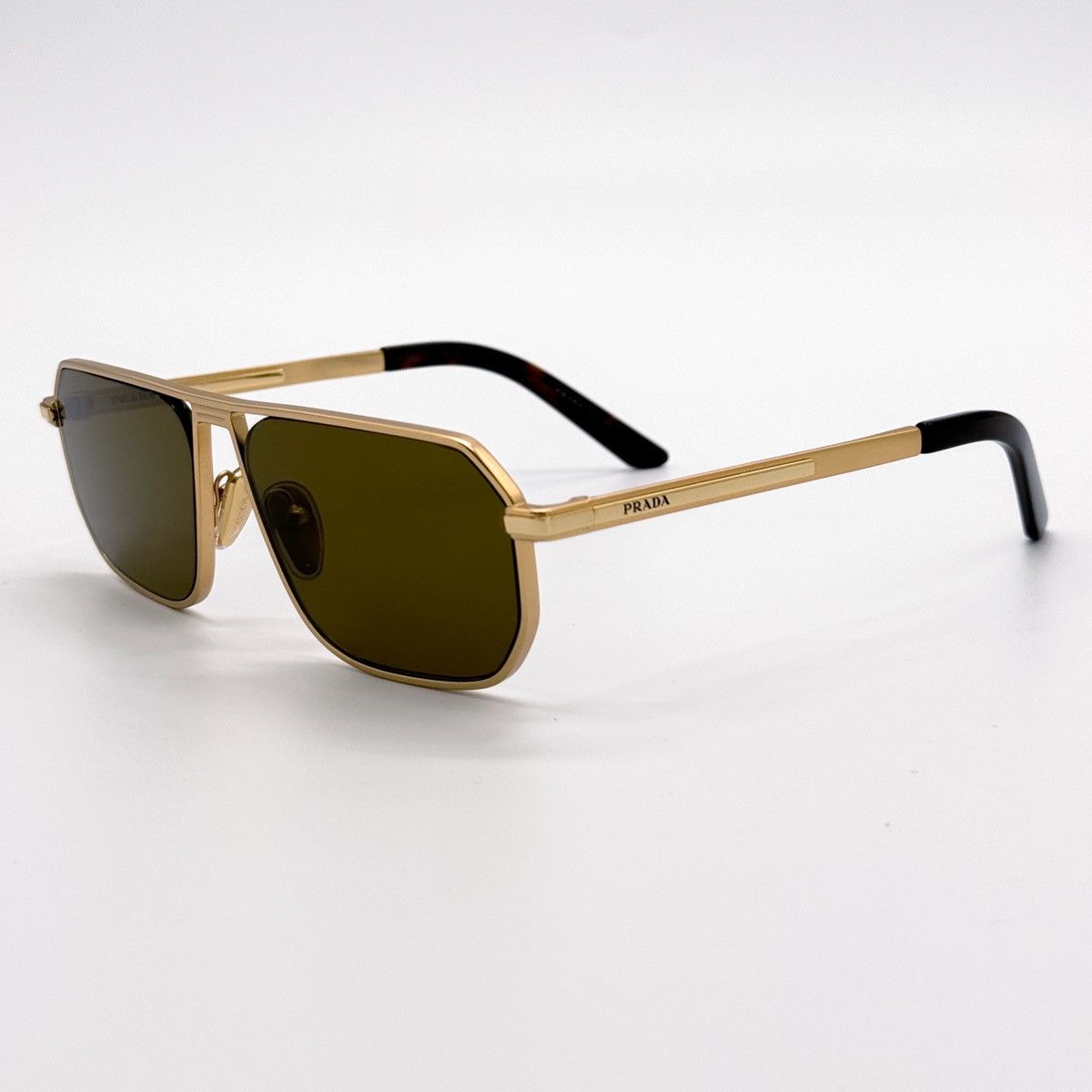 Prada NEW PRADA PRA53S 1BK01T UNISEX SUNGLASSES SPR A53 1BK01T Size ONE SIZE - 6 Thumbnail