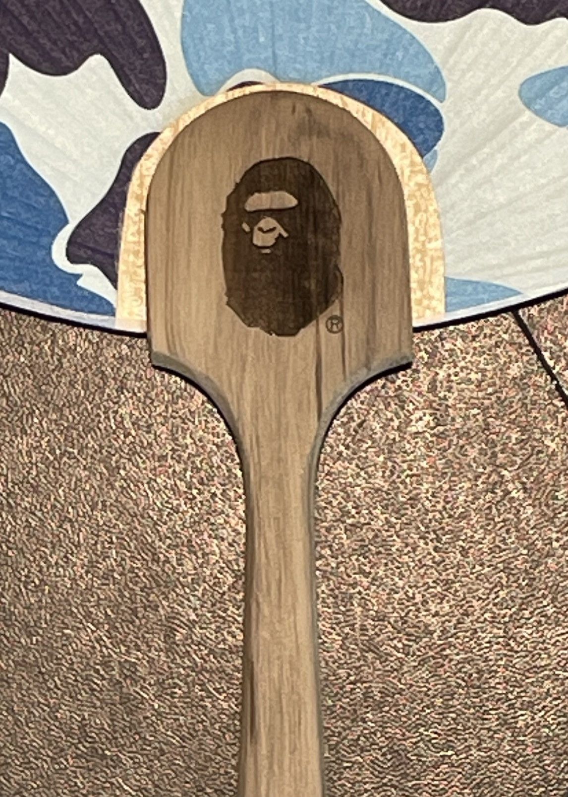 Bape BAPE ABC Camo Japanese Fan Blue Size ONE SIZE - 4 Thumbnail