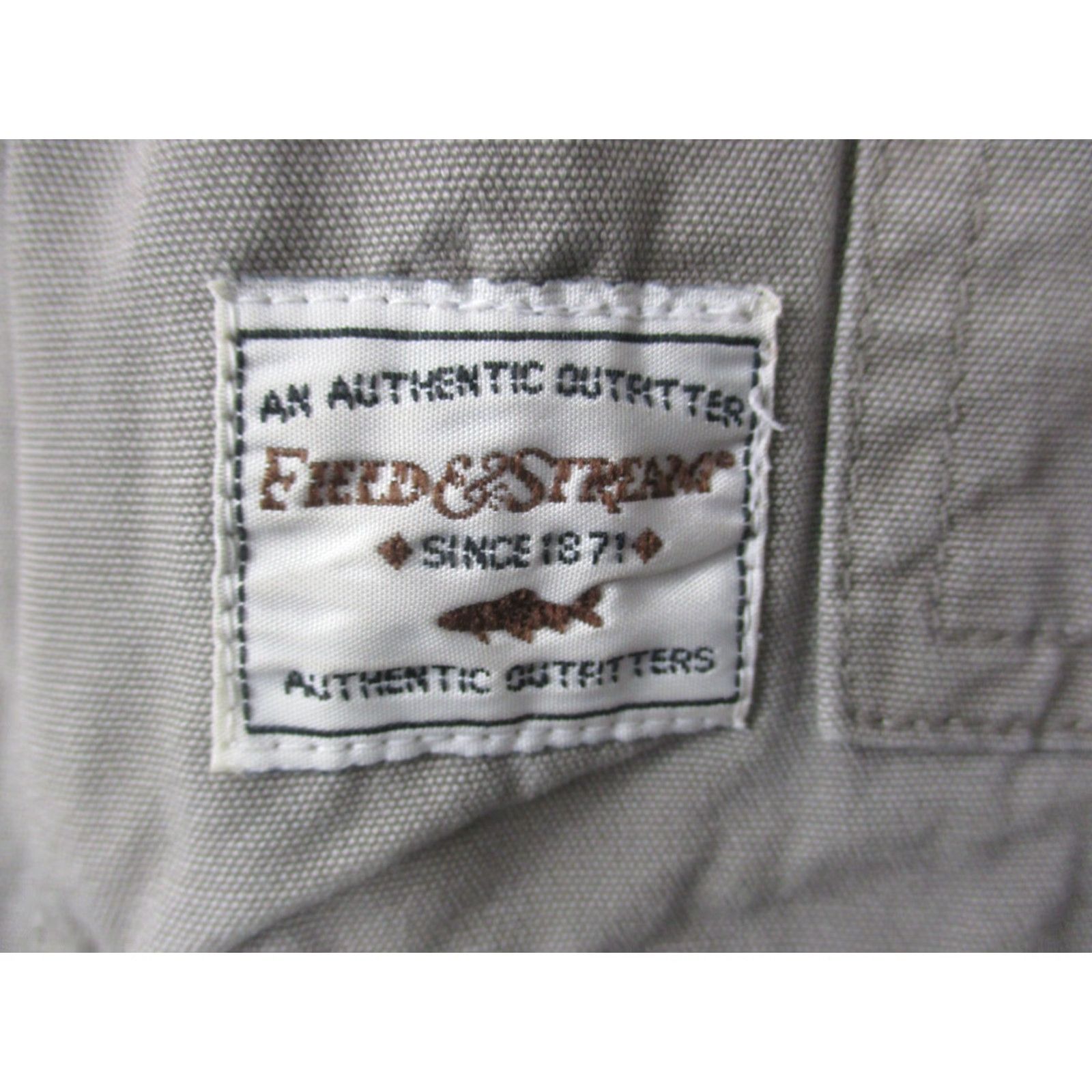 Vintage VINTAGE Field & Stream Convertible Cargo Pants 38 Beige Outdoor Cargo Pants Mens Regular 38 Beige Cargo Pocket Canvas Logo 31 In Inseam Size US 38 / EU 54 - 4 Thumbnail
