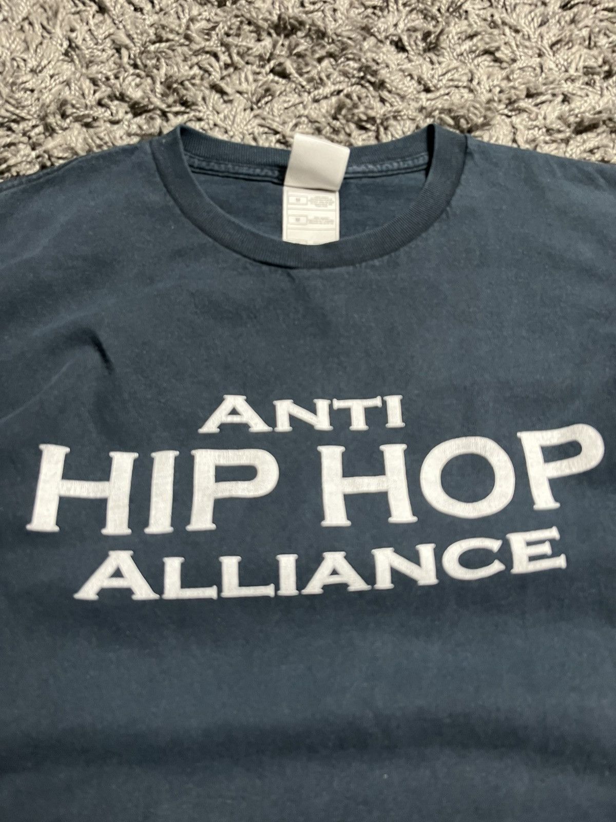 Band Tees Vintage 90s Anti Hip Hop Alliance Spell Out Tee Size US M / EU 48-50 / 2 - 3 Thumbnail