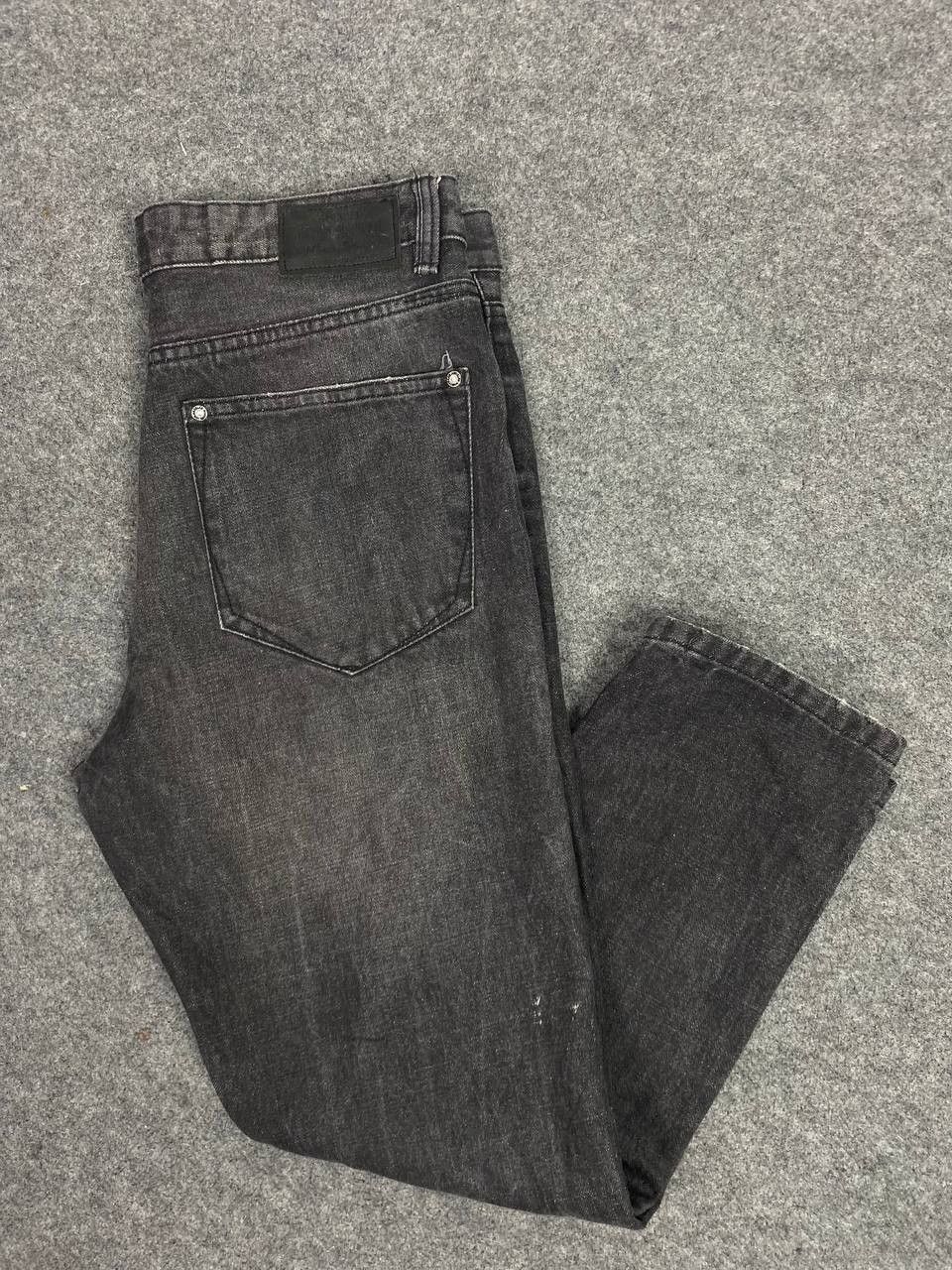 image of Alcott Denim Los Angeles Distressed Denim Nice Design in Black, Women's (Size 32)