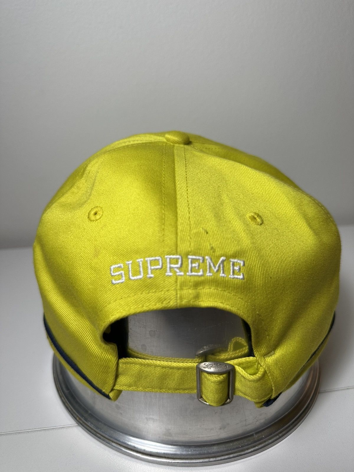 Supreme Supreme Piping 6-Panel Cap Hat Size ONE SIZE - 5 Thumbnail