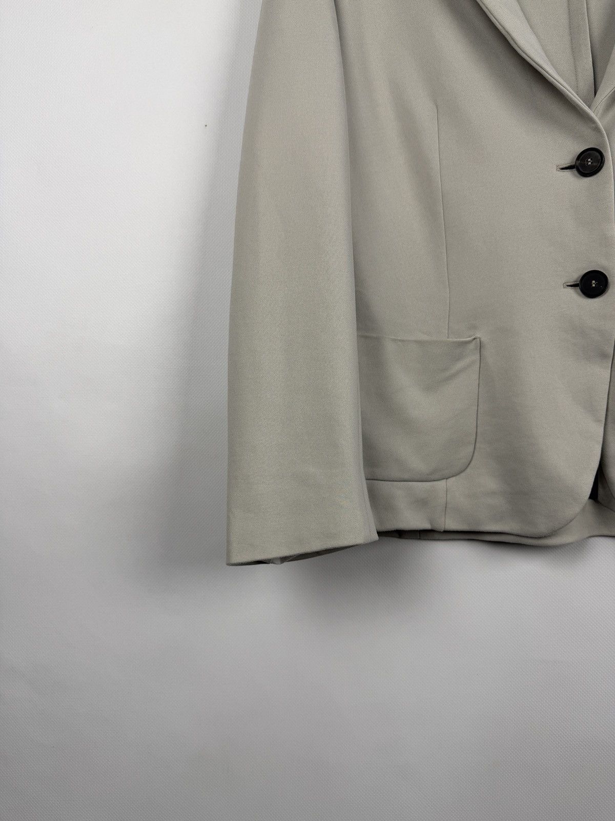 NEWYORKINDUSTRIE New York Industries Cream Two Button Blazer Italy Size 48 Size XL / US 12-14 / IT 48-50 - 4 Thumbnail