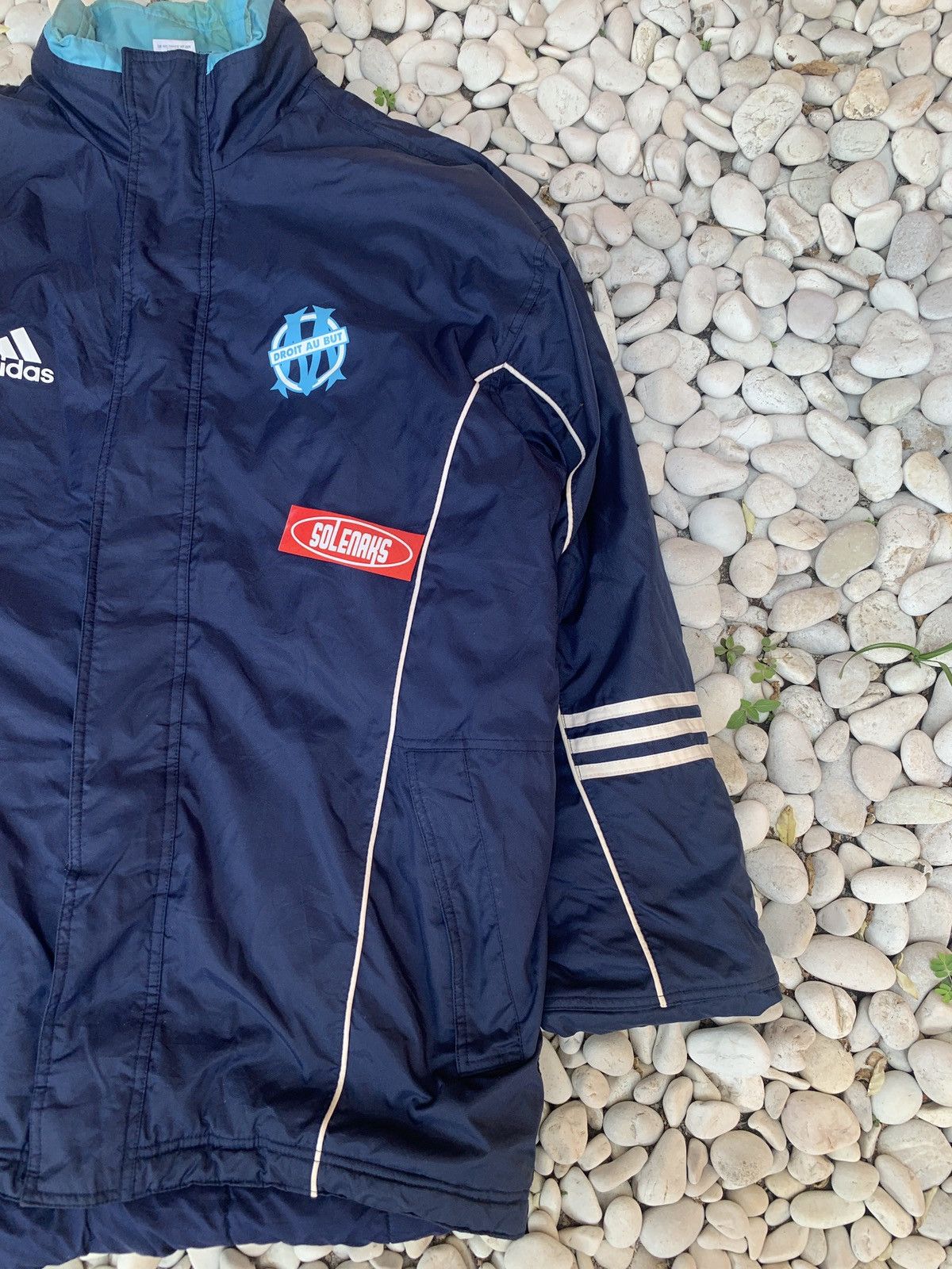 Adidas × Vintage Vintage marseille 1999/00 training coat jacket Size US L / EU 52-54 / 3 - 3 Thumbnail