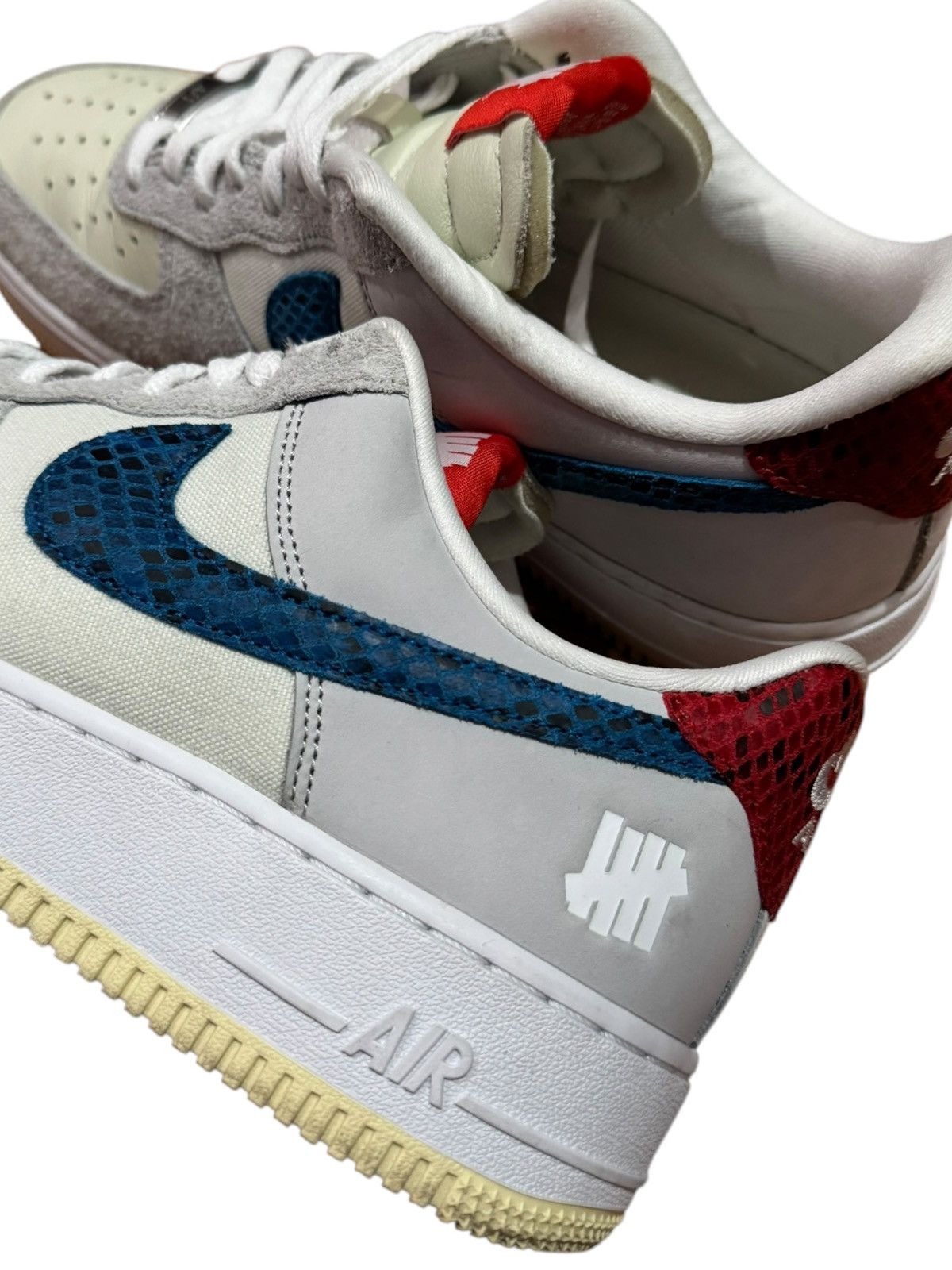 Nike × Undefeated Nike Air Force 1 Low SP Undefeated 5 On It Dunk vs. AF1 Size US 9 / EU 42 - 3 Thumbnail