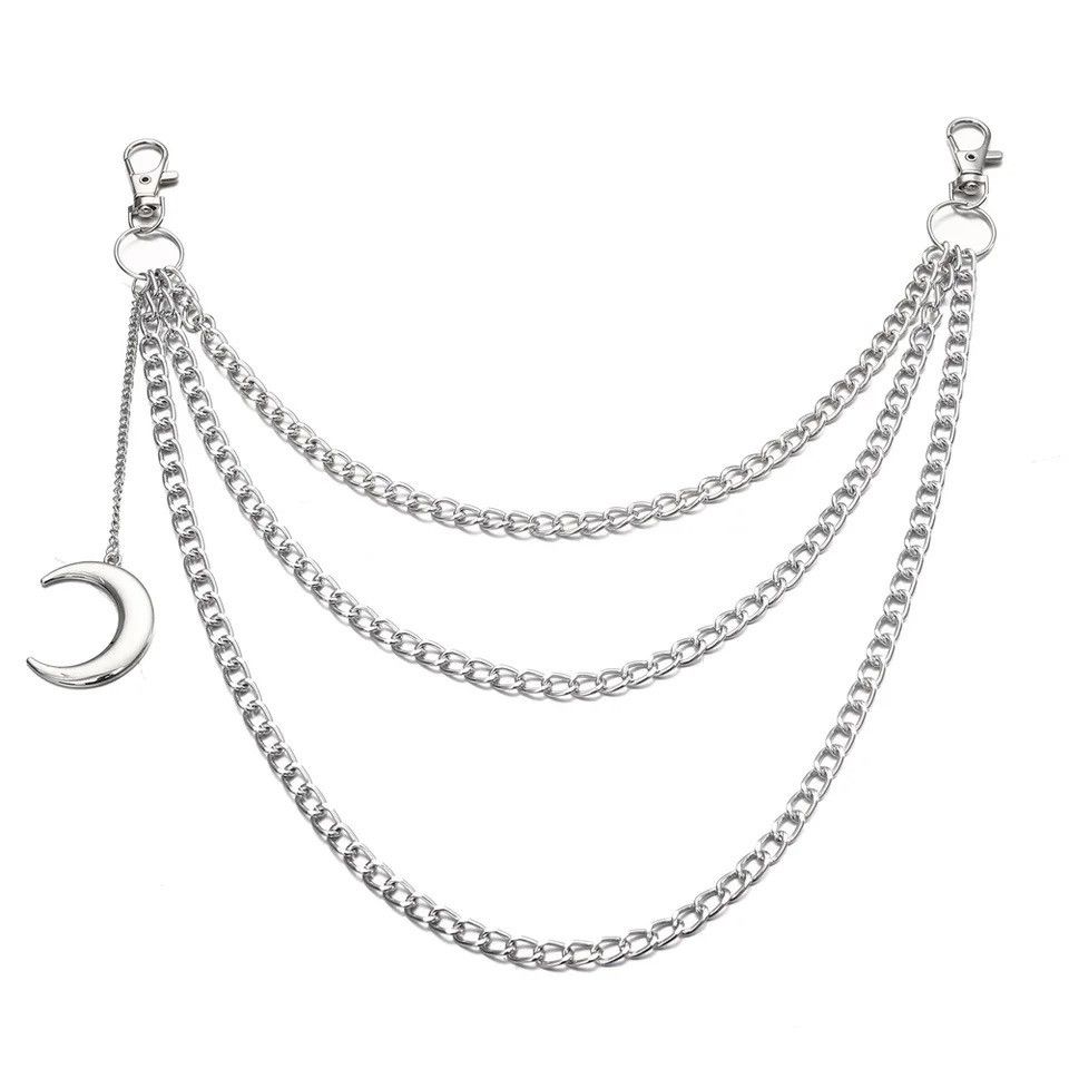 Jewelry Moon Pendant Chain Size ONE SIZE - 2 Thumbnail