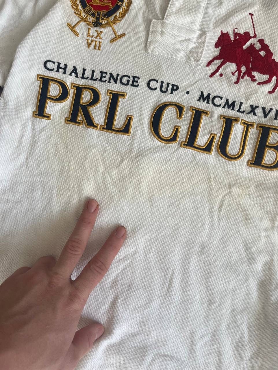 Polo Ralph Lauren × Vintage Polo Ralph Lauren distressed rugby polo Size US XS / EU 42 / 0 - 5 Thumbnail