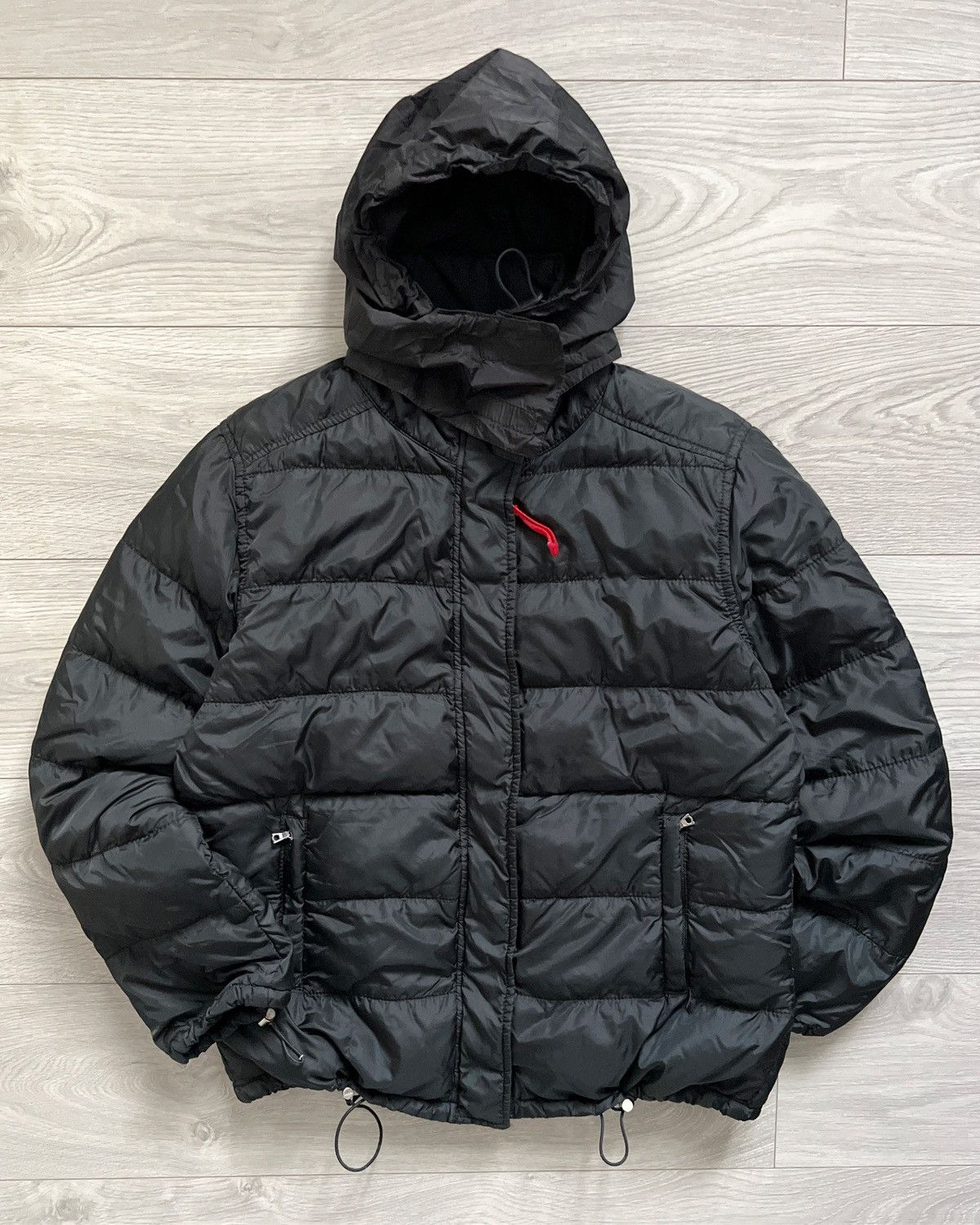 00s PRADA SPORT DOWN JACKET black