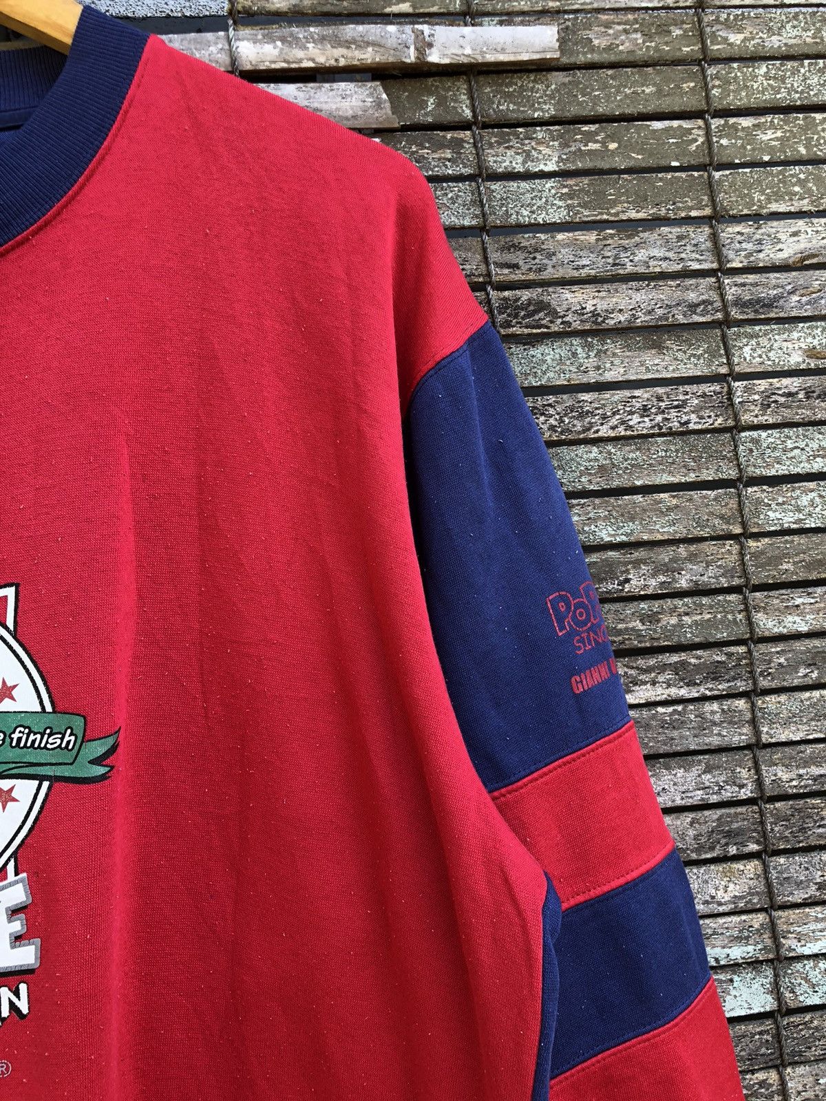 Vintage Vintage 90s Popeye X Gianni Valentino Crewneck Sweatshirt Size US XL / EU 56 / 4 - 7 Thumbnail