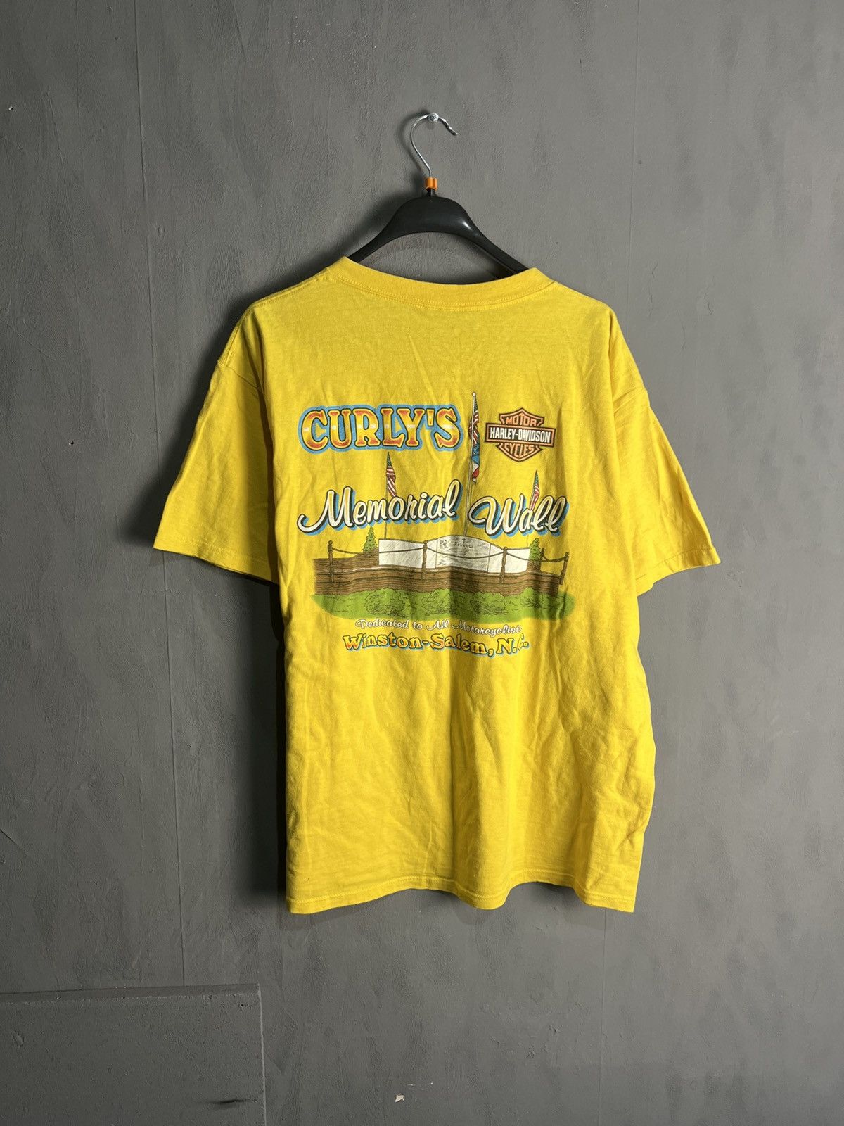 Harley Davidson Vintage Harley Davidson Tee Size US XL / EU 56 / 4 - 1 Thumbnail