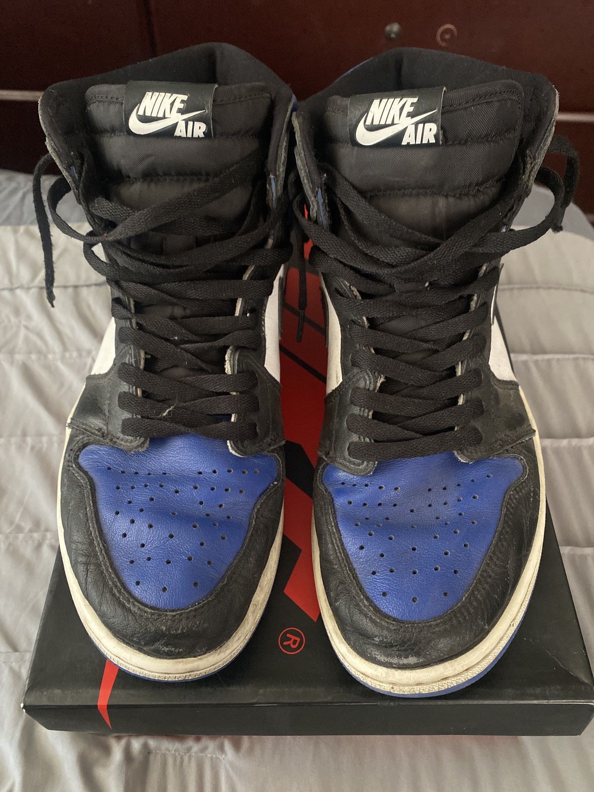 Jordan Brand Retro Jordan 1 Royal Toe Size US 10.5 / EU 43-44 - 3 Thumbnail