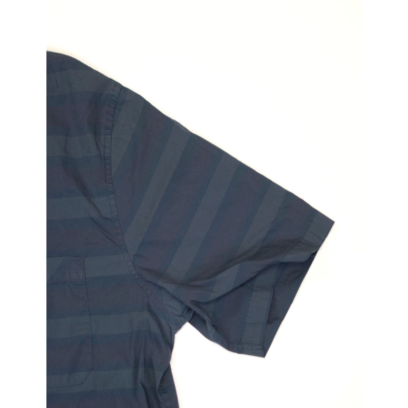 TravisMathew Travis Mathew Shirt Mens M Performance Golf Button Up Polo Stripe Short Sleeve Blue Size US M / EU 48-50 / 2 - 5 Thumbnail