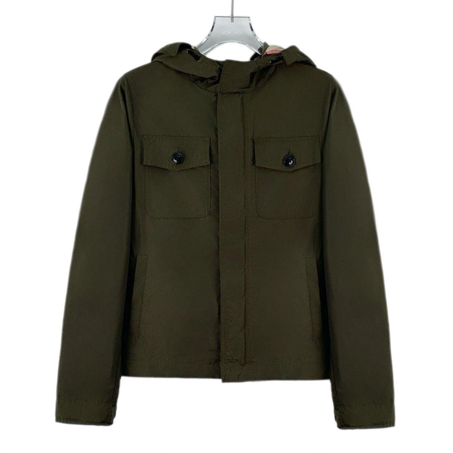 Burberry Burberry Hooded Double Pocket Utility Jacket Size XS Size US XS / EU 42 / 0 - 1 Thumbnail