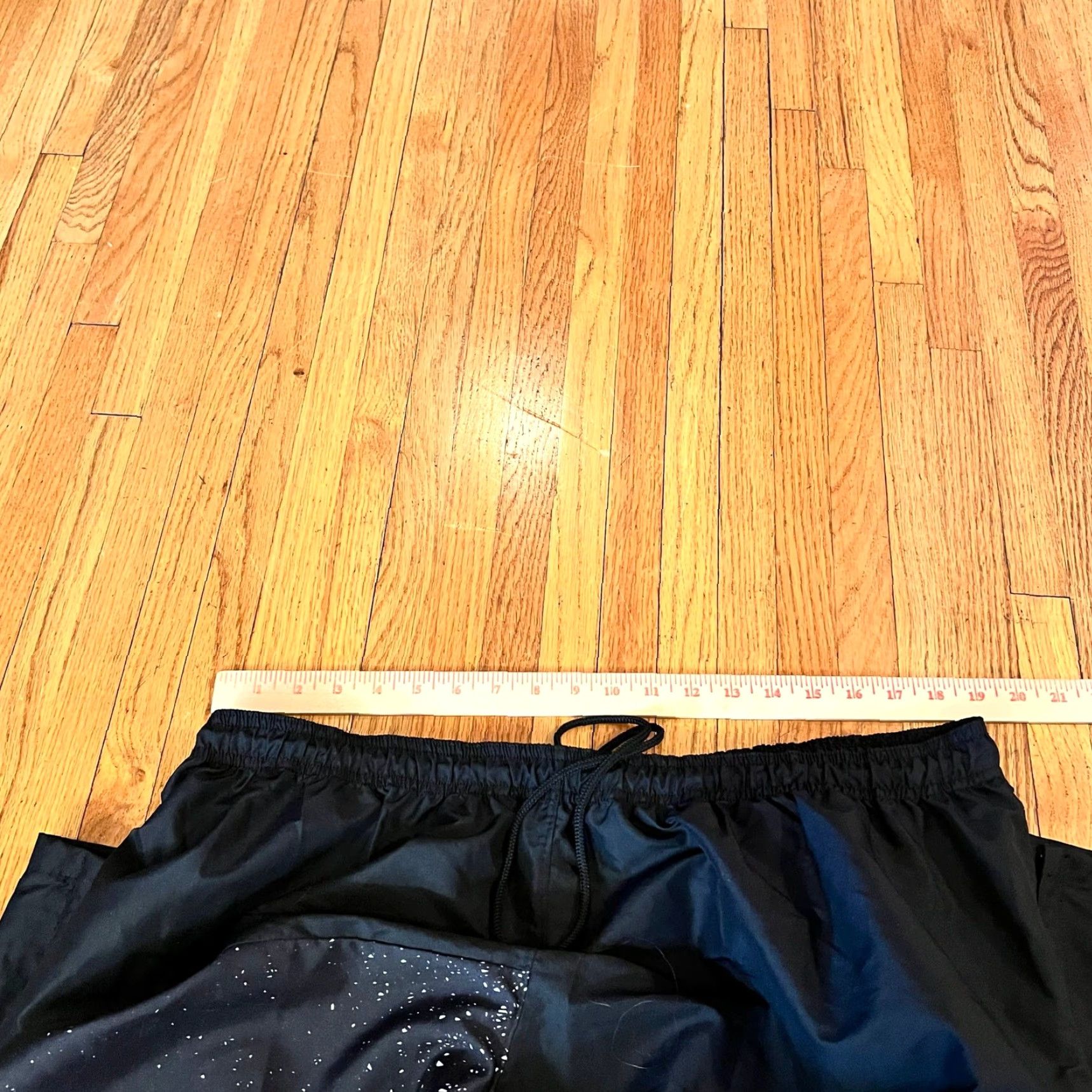 Vintage Podium wear Pants Indoor Windbreaker Mens XXL Black Performance Track Pants Size US 39 - 7 Thumbnail