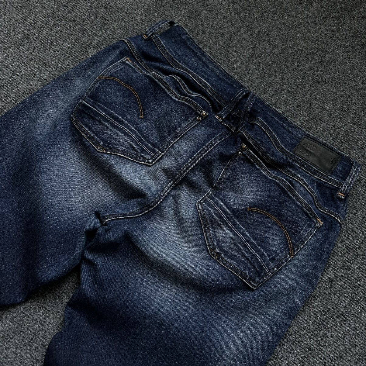 G-Star VTG Mans G-Star Raw Jeans W32xL32 Mid Skinny Y2K 00s USA Swa Size US 32 / EU 48 - 11 Thumbnail