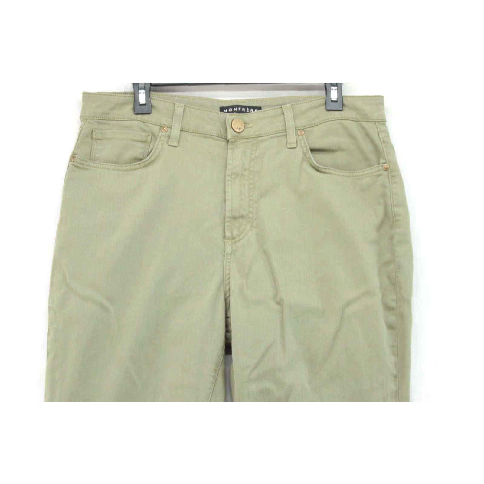 MONFRERE MONFRERE Brando Slim Jeans Men's 34 Green Stretch Modern Mid Rise Street Wear Shirt Size US 34 / EU 50 - 2 Thumbnail