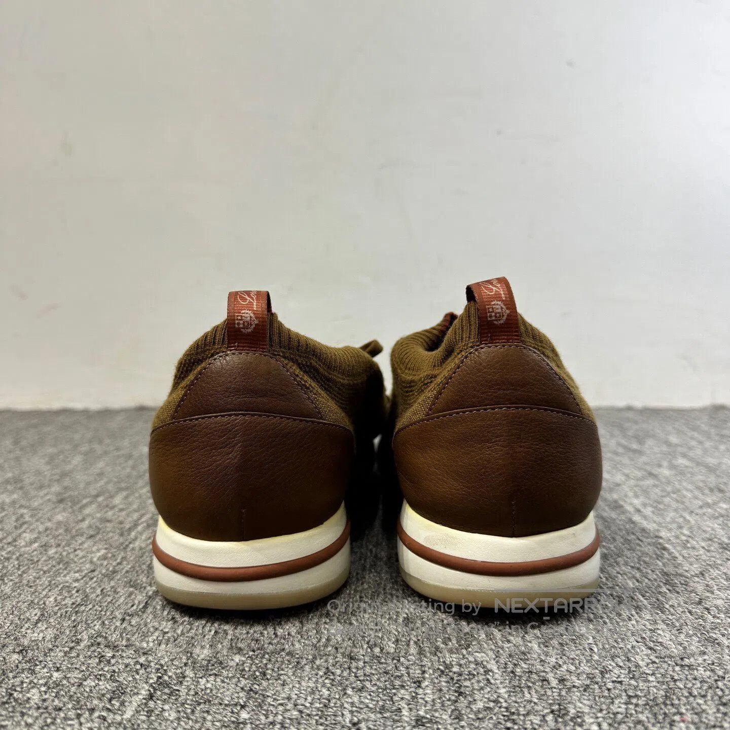 Loro Piana LORO PIANA 360 Lp Flexy Walk Wool Knit Sports Shoes| Size US 14 / EU 47 - 3 Thumbnail