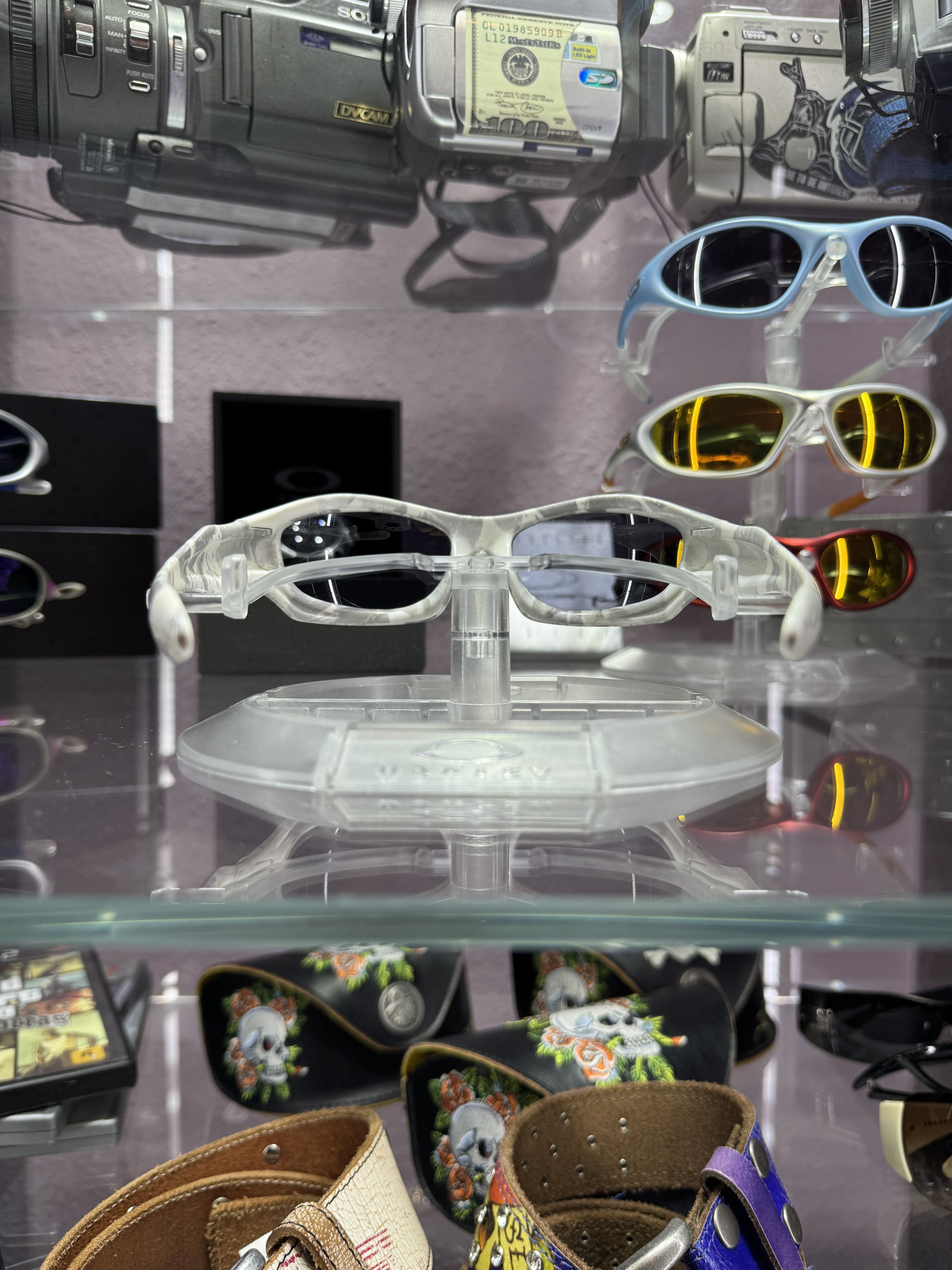 Oakley Oakley Monster Dog White Camo Sunglasses Size ONE SIZE - 4 Thumbnail