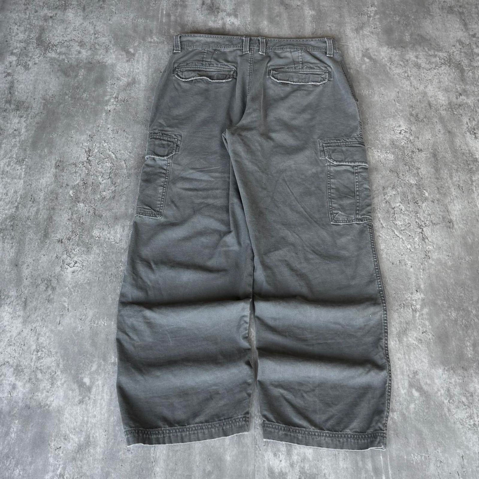 Carhartt × Northwest Territory × Vintage Vintage Y2K Northwest Territory Baggy Grey Cargo Tech Pants Size US 36 / EU 52 - 2 Thumbnail