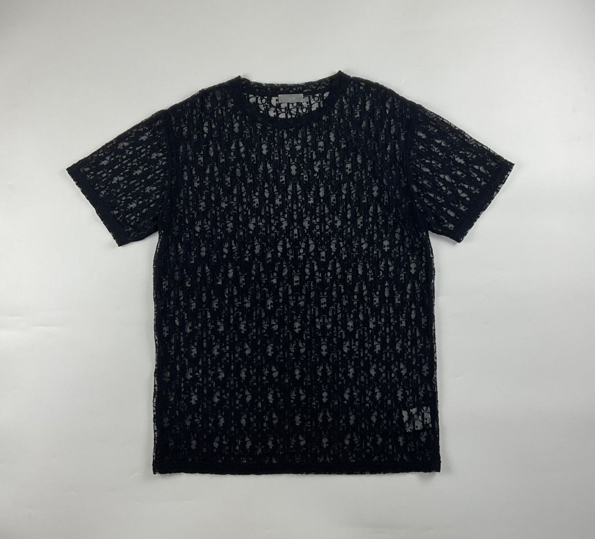 【直営・関税送料込】Dior Oblique T-Shirt Dior Dior Oblique See Through Tee | Grailed
