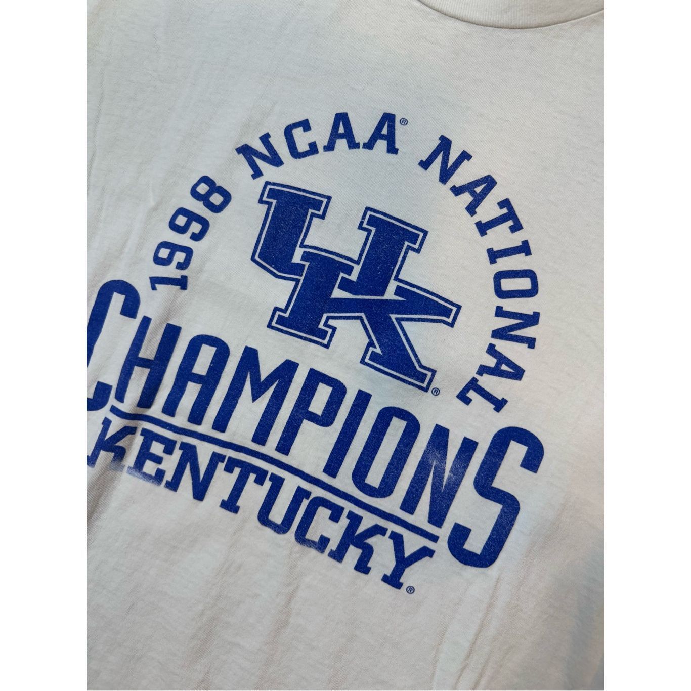 Champion Size XL - Vintage 1998 Kentucky Wildcats NCAA Champion Tshir Size US XL / EU 56 / 4 - 2 Thumbnail