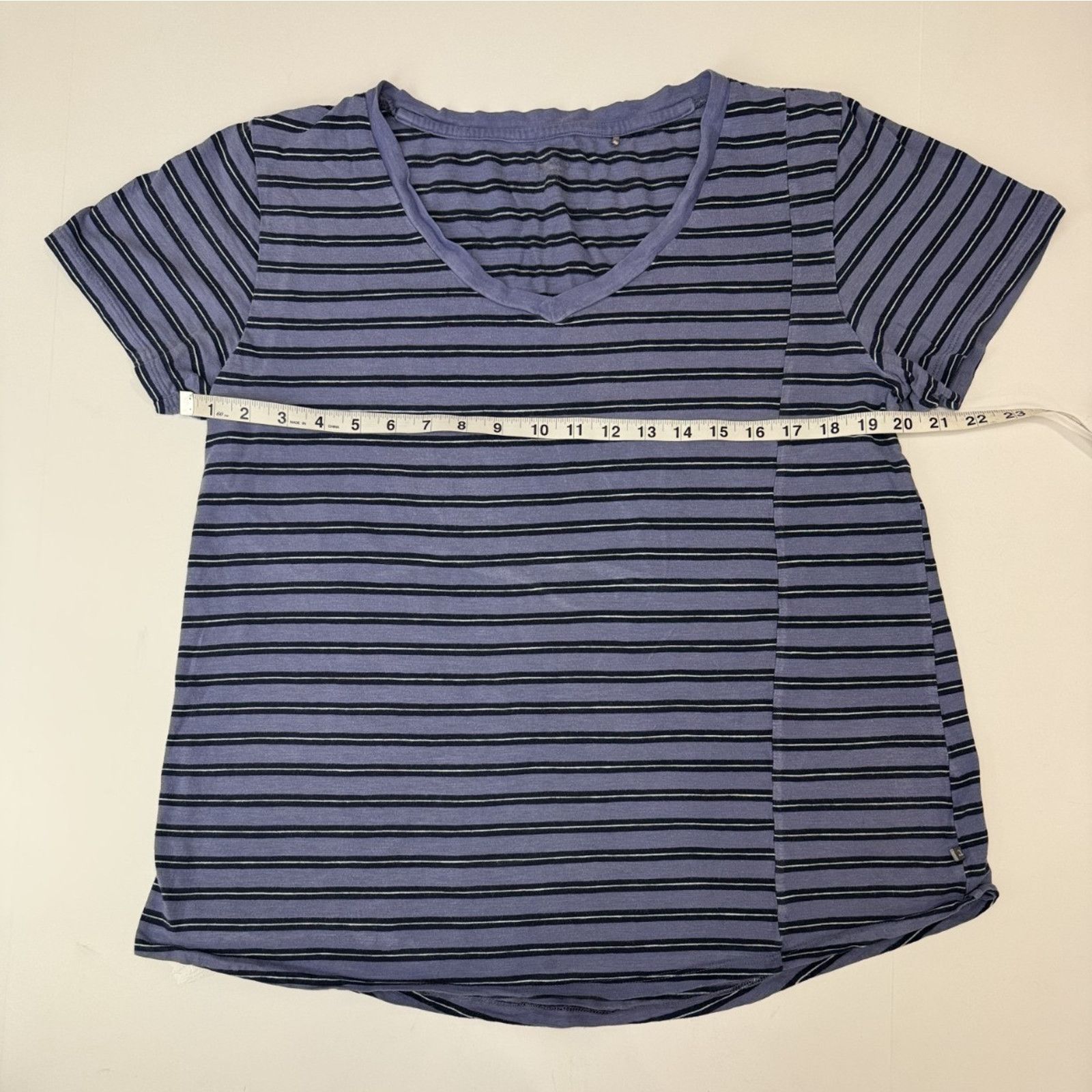 Toad&Co Toad & Co. Women's 100% Organic Cotton Tee Grunge Size L / US 10 / IT 46 - 4 Thumbnail
