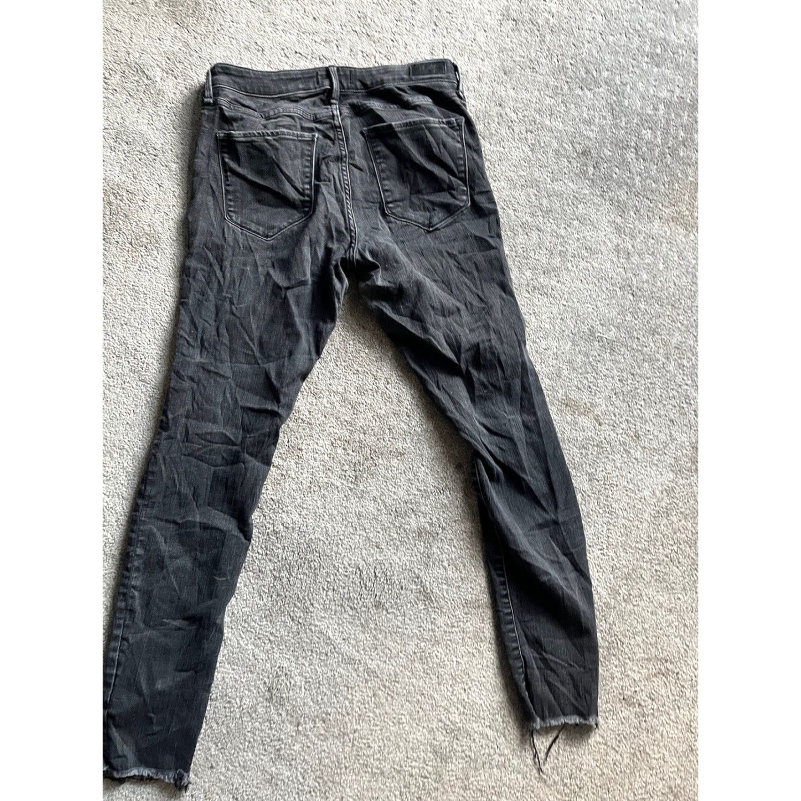Abercrombie & Fitch ABERCROMBIE & FITCH Womens Jeans Super Skinny Size 6 Waist 28 Black Denim Classic Modern Size 28" / US 6 / IT 42 - 3 Thumbnail