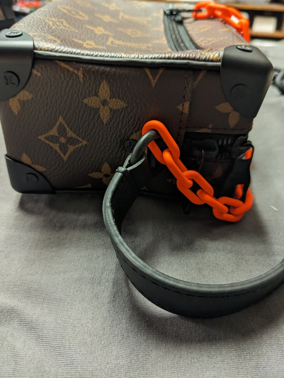 Louis Vuitton LOUIS VUITTON MONOGRAM MINI SOFT TRUNK HAND BAG VIRGIL ABLOH Size ONE SIZE - 9 Thumbnail
